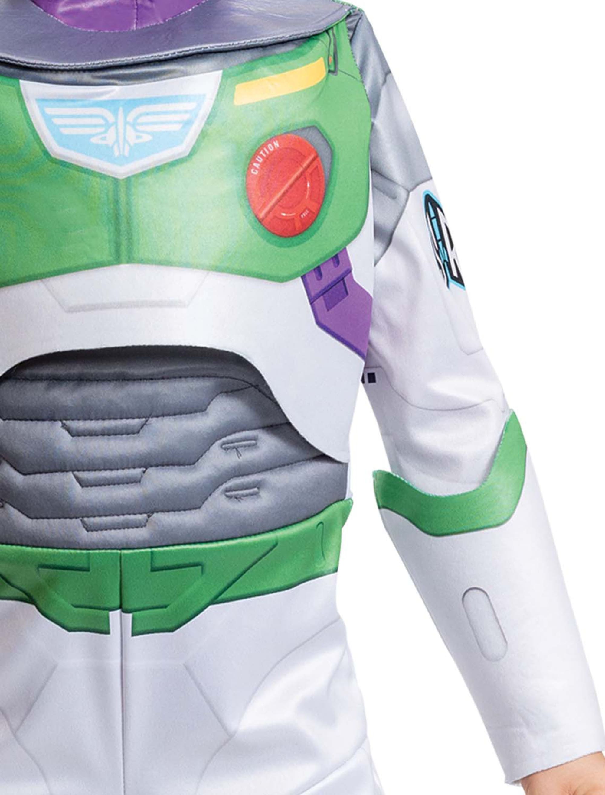 Kostüm Toy Story Buzz Lightyear DLX 3-tlg. Kinder silber/lila 4-6 Jahre