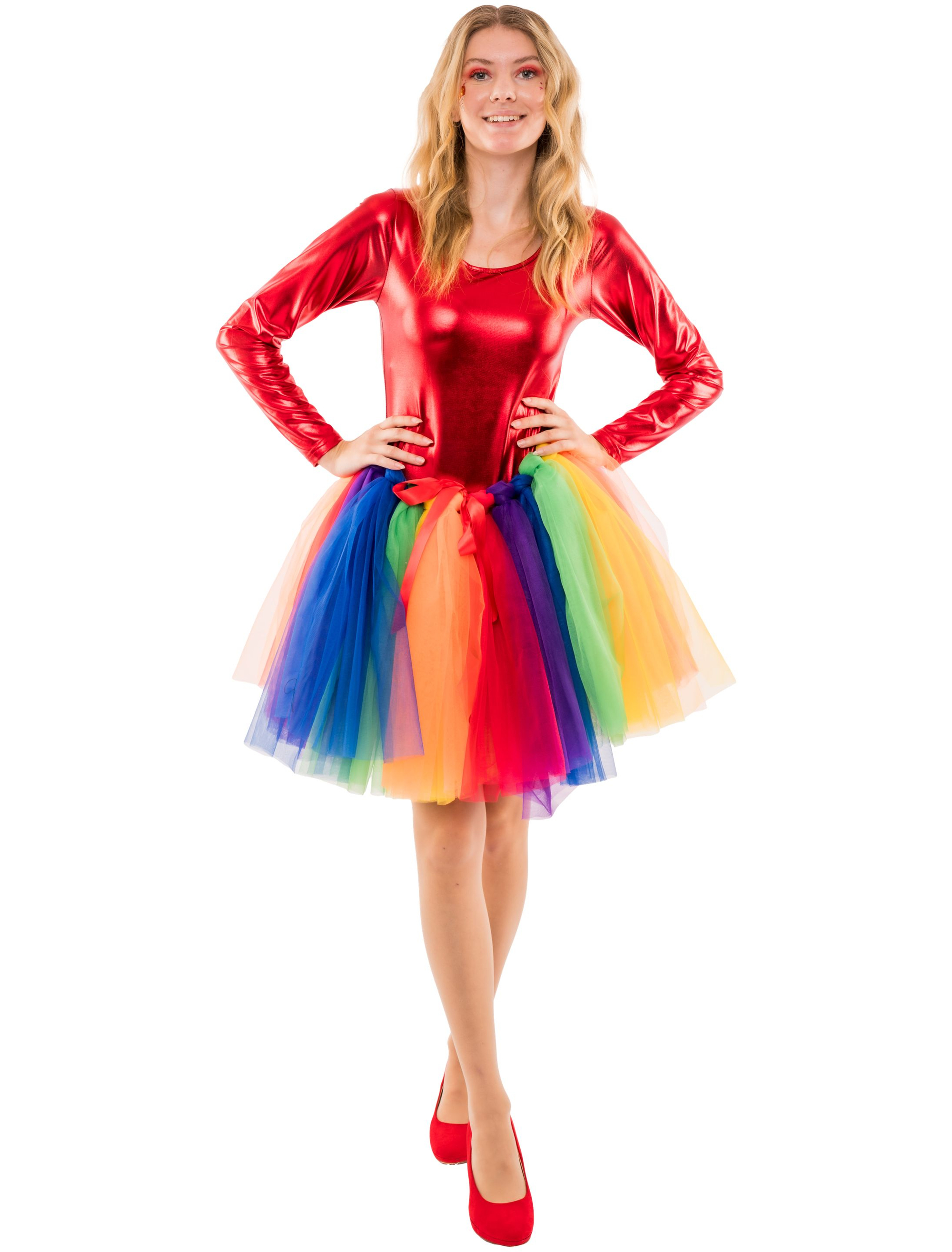 Petticoat Damen bunt one size