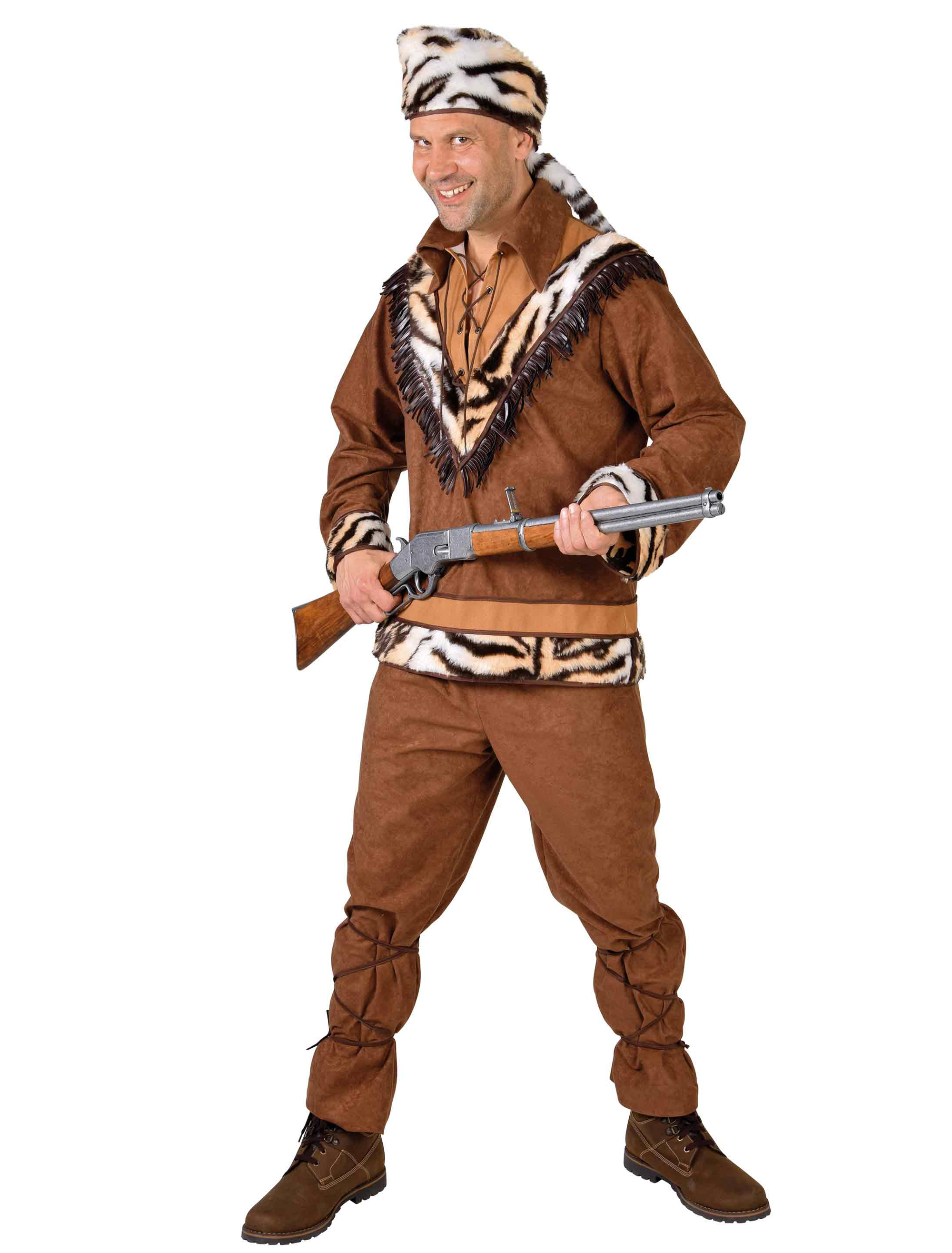 Anzug Abenteurer 2-tlg. Herren braun M