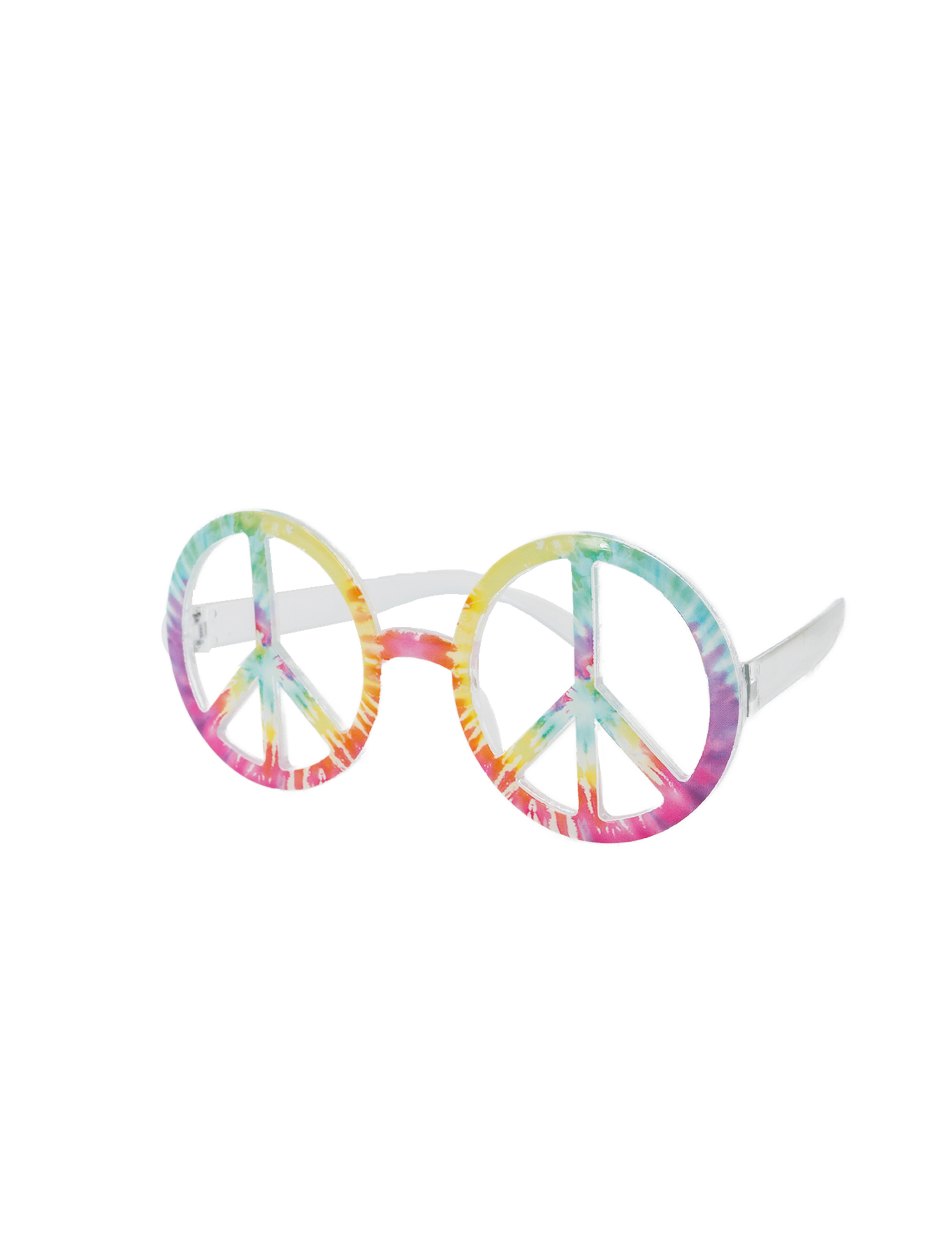 Brille Peace bunt