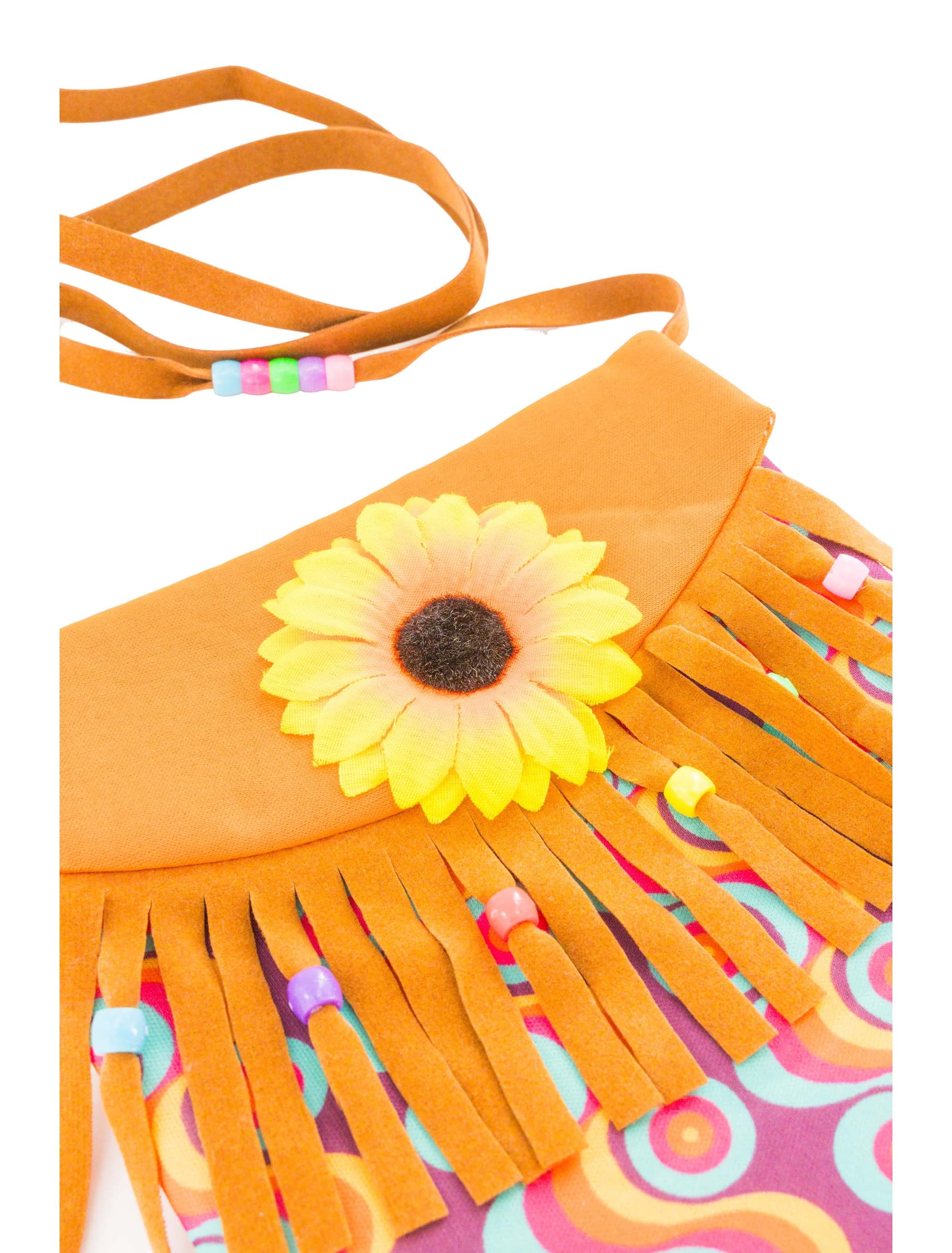 Tasche Hippie mit Sonnenblume bunt