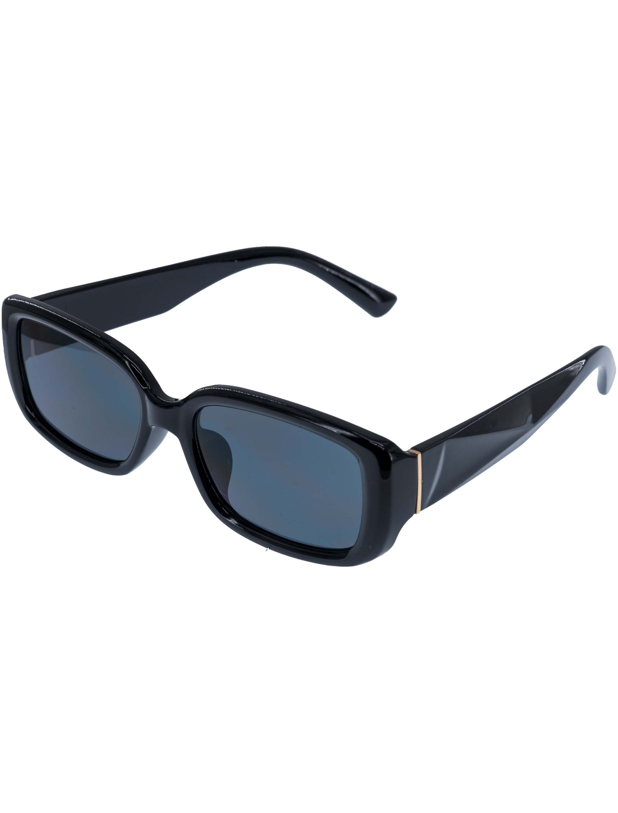 Brille rechteckig schwarz