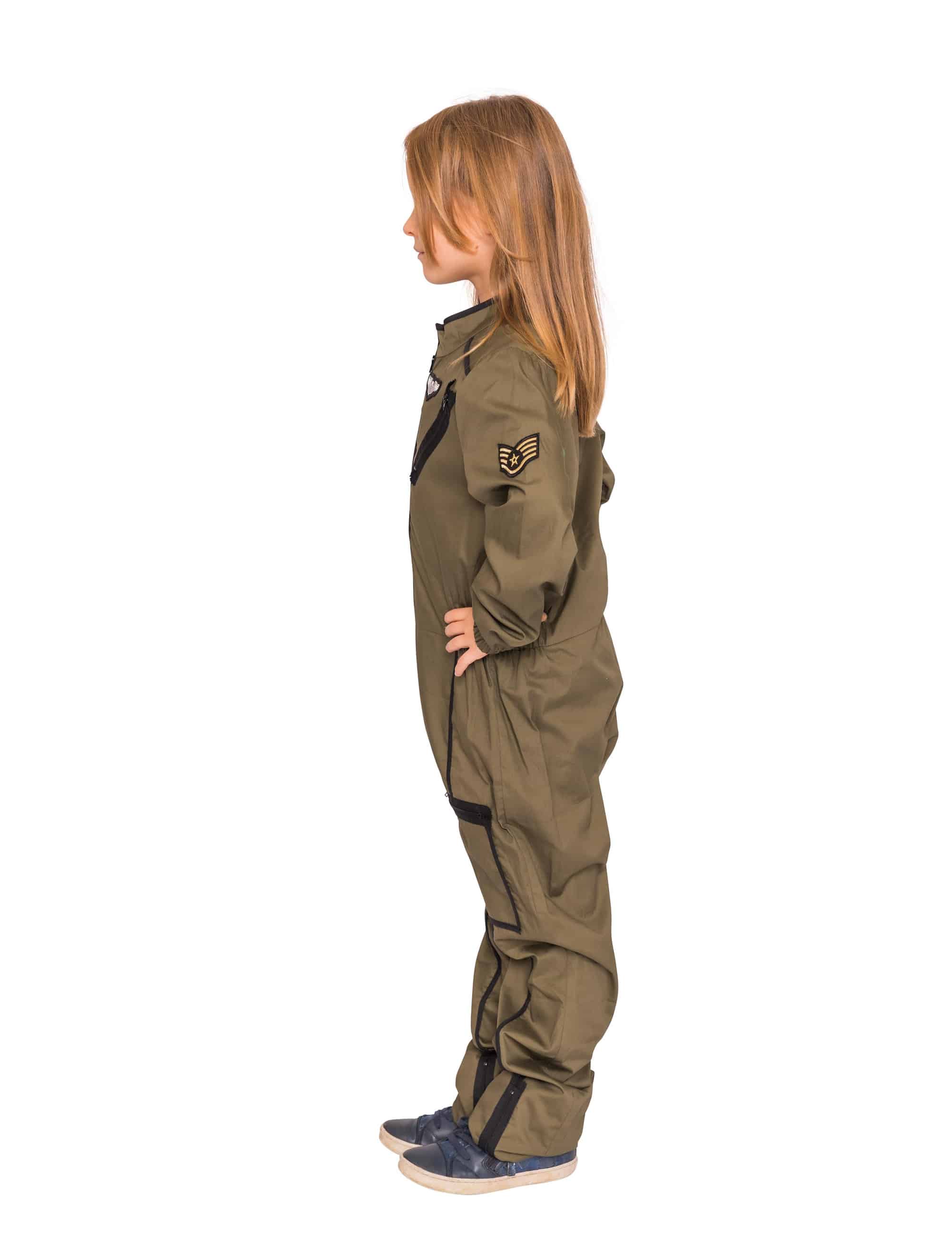 Jetpilot Kinder olivgrün 152