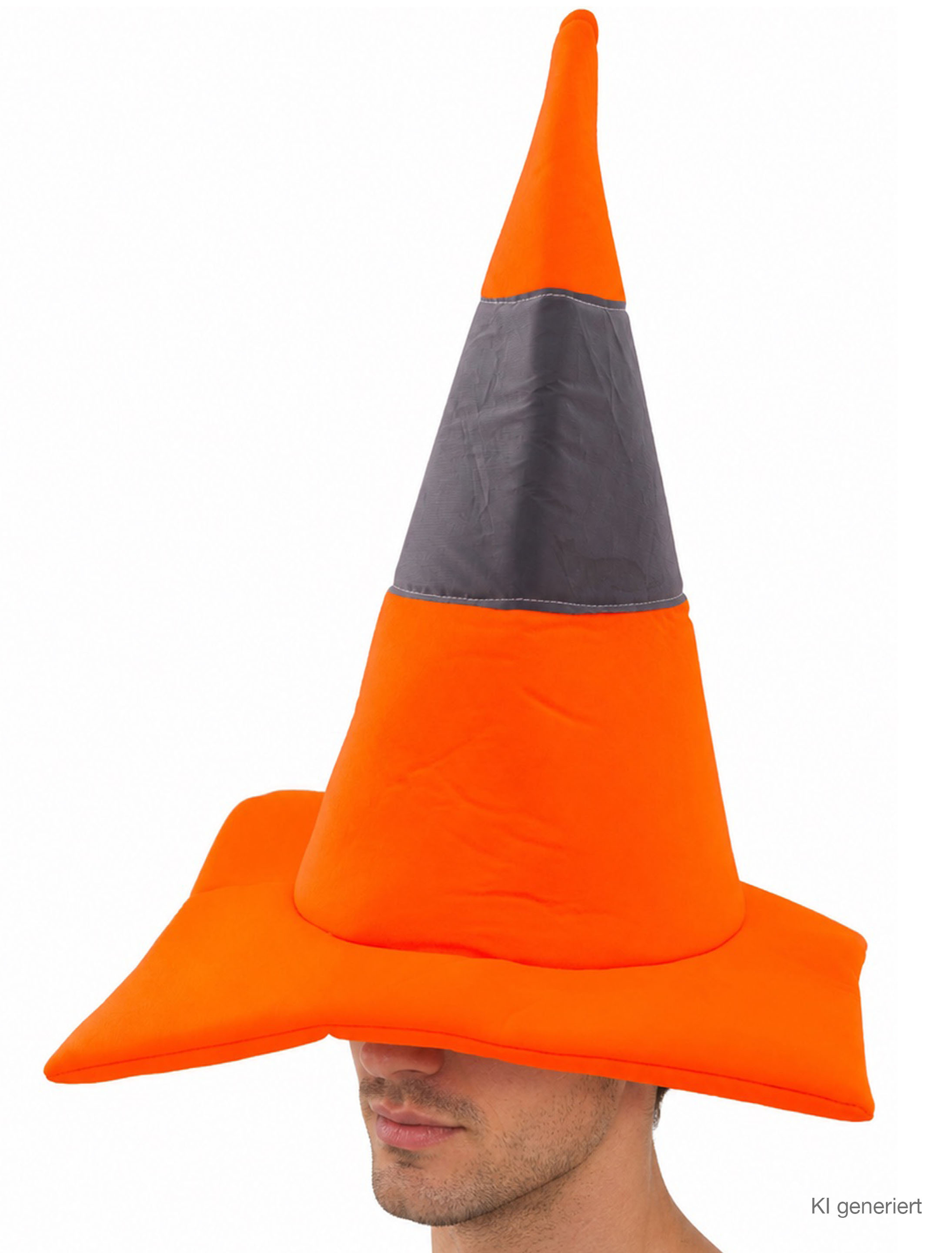 Hut Verkehrshütchen orange one size