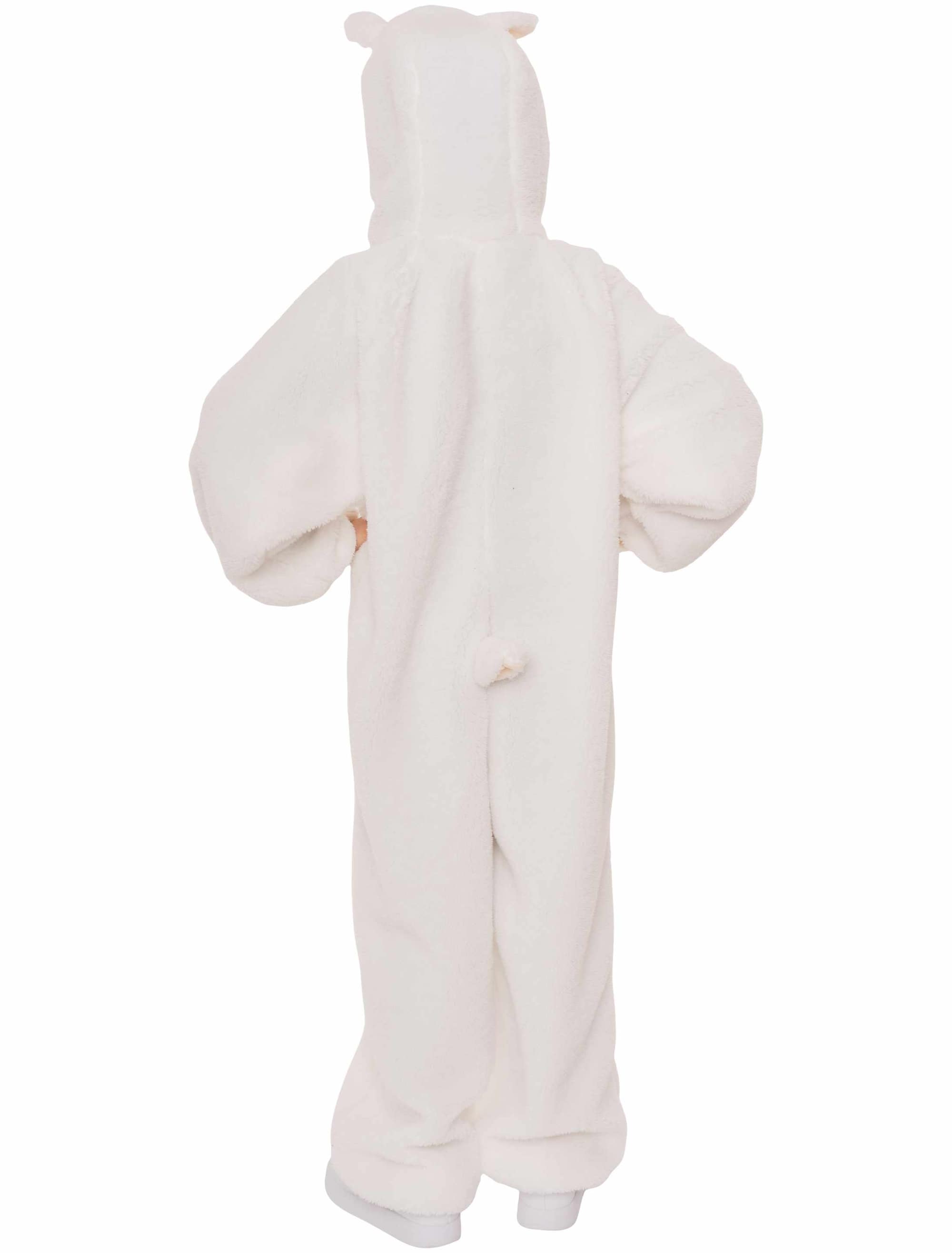 Overall Plüsch Schaf weiß 86/92