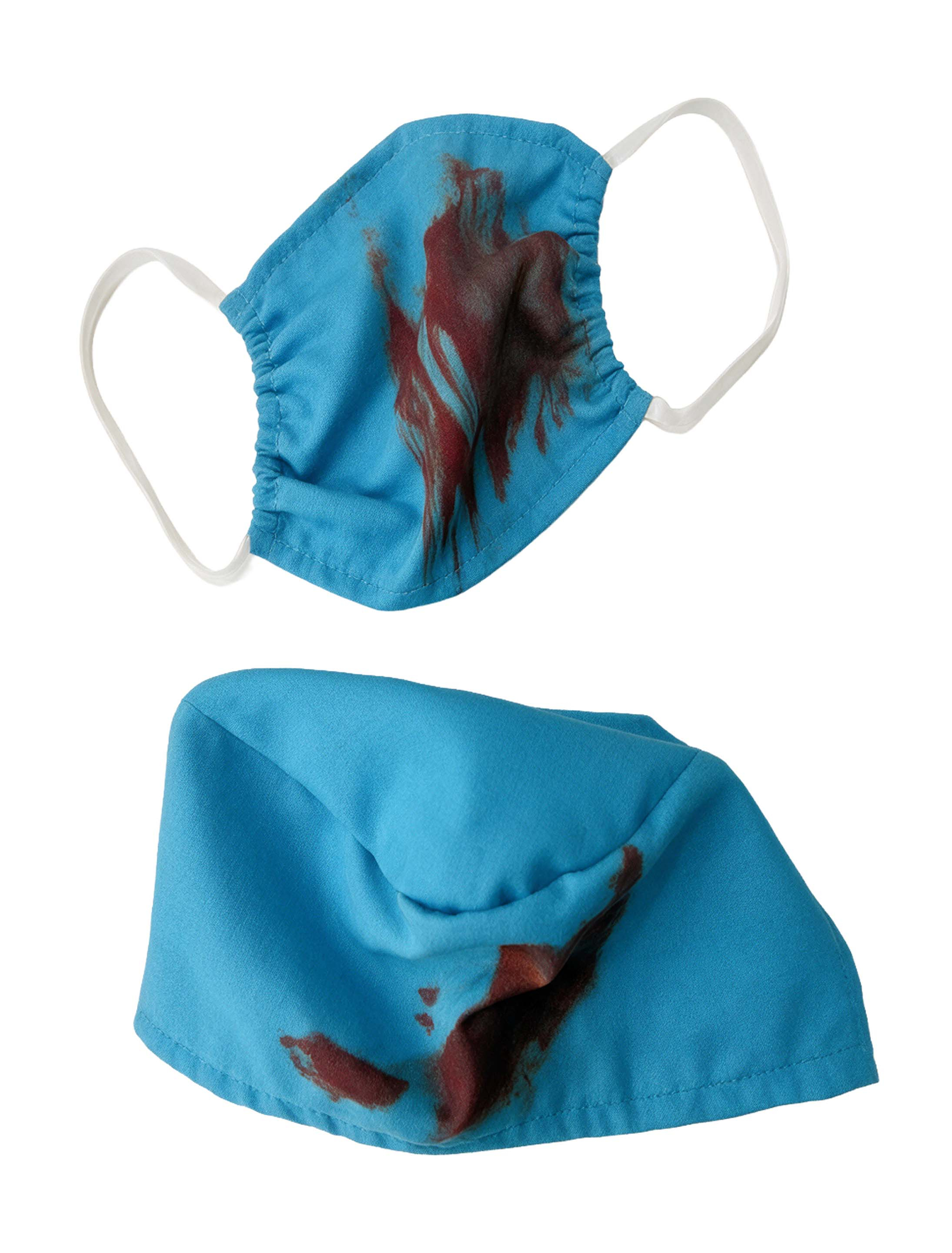 Doktor Set blutig 2-tlg. türkis one size