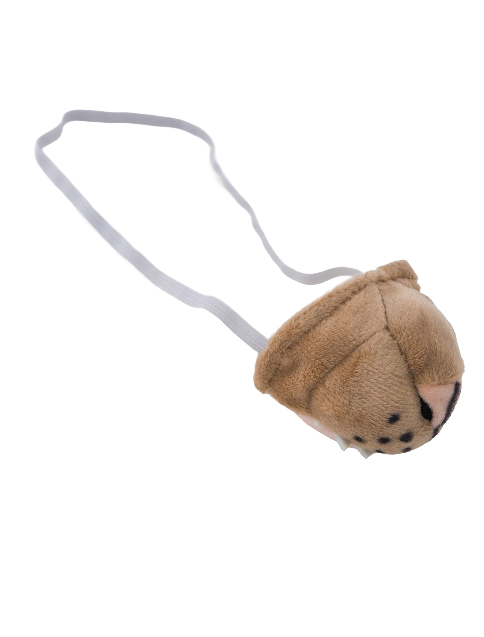 Nase Plüsch Löwe braun