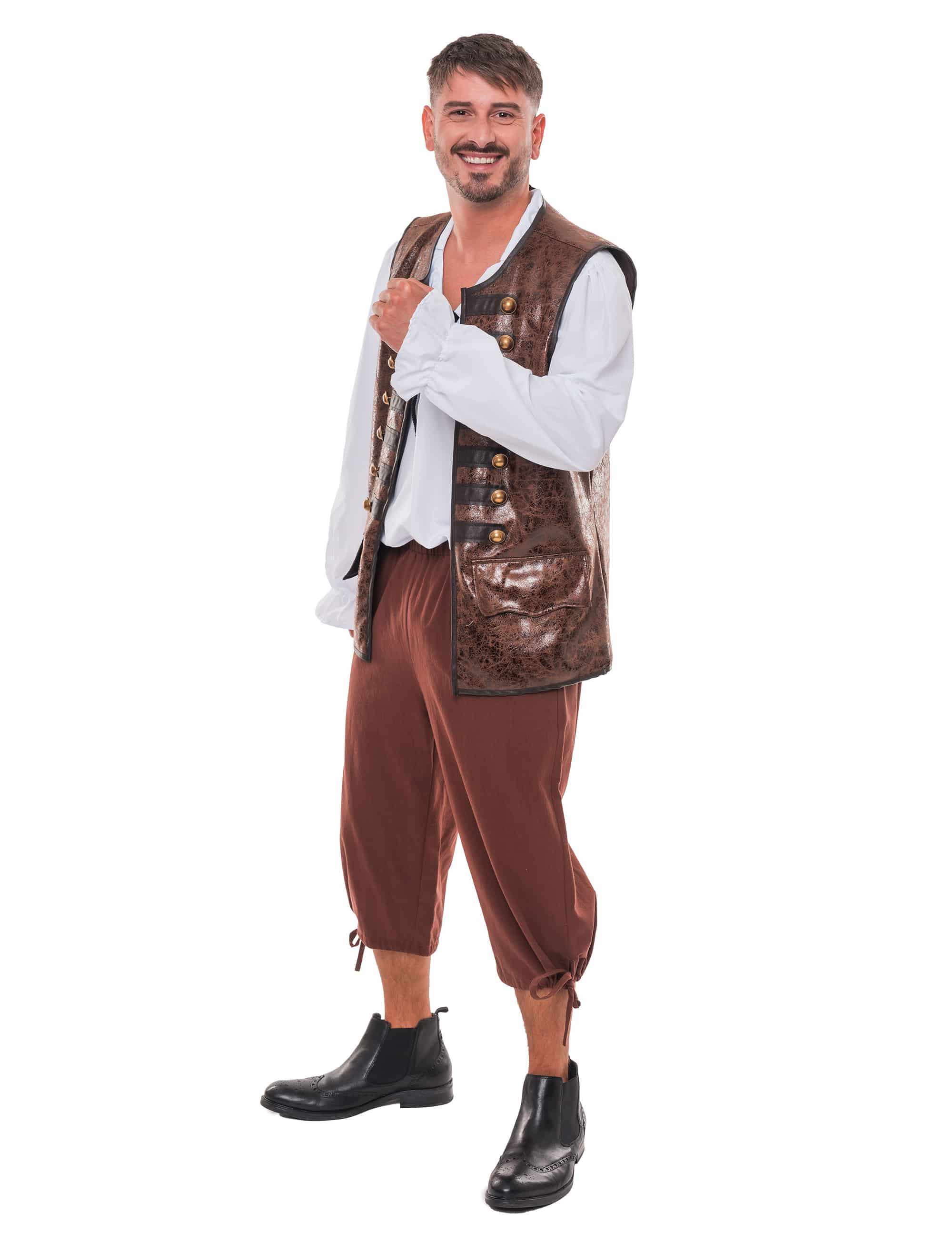 Kniebundhose Herren braun S/M