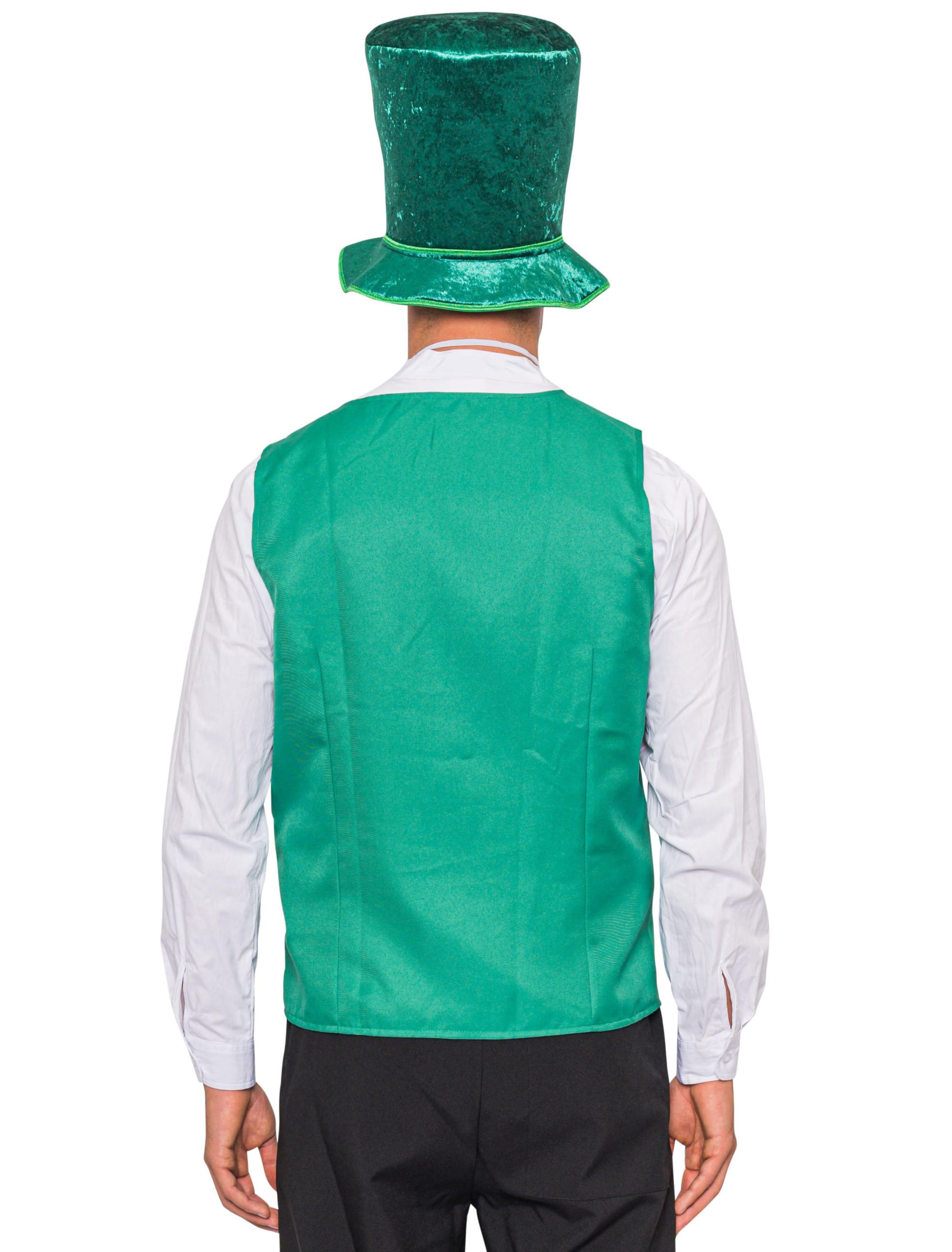 Weste Kleeblätter Herren grün 4XL/5XL
