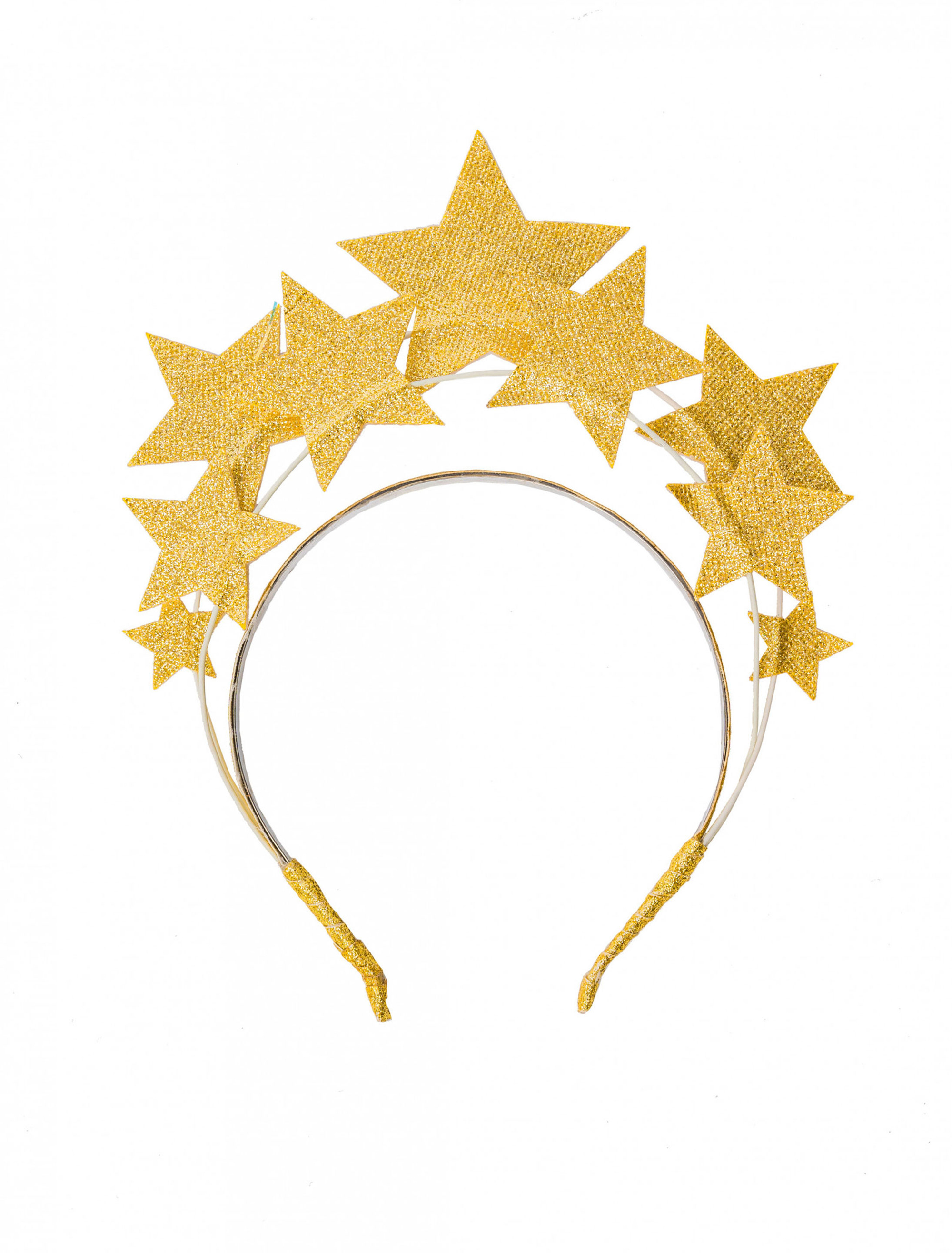 Haarreif mit Sternen Damen gold