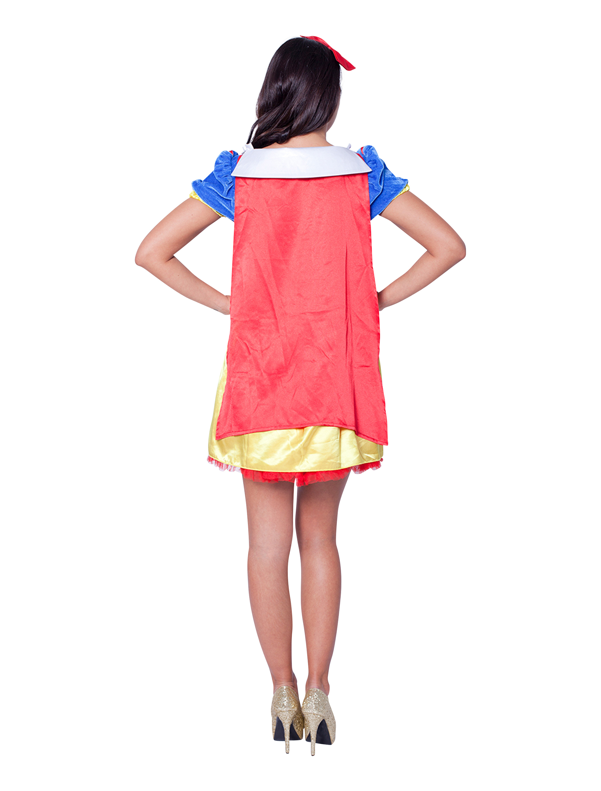 Schneewittchenkleid mit Umhang 44