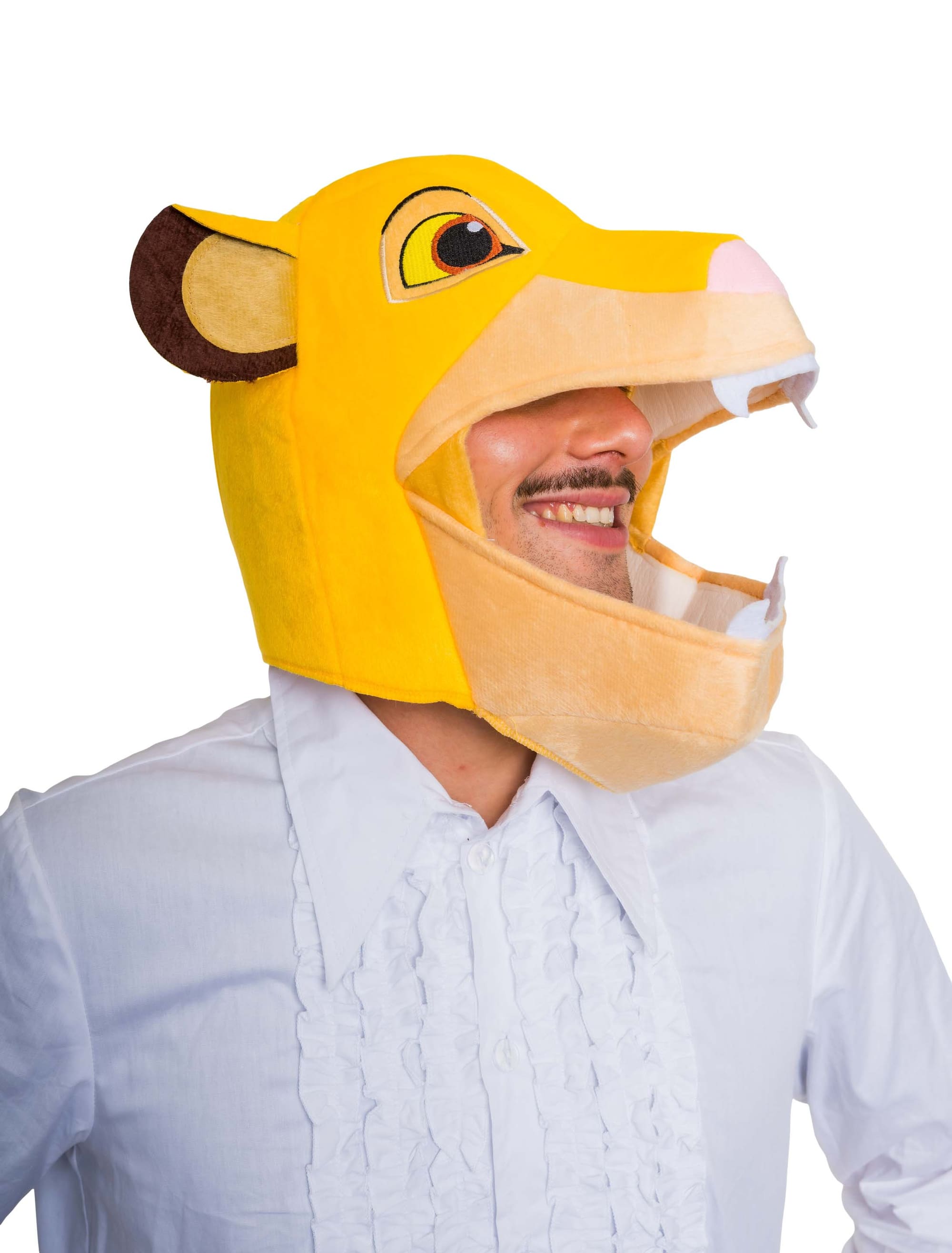 Mütze Löwe gelb