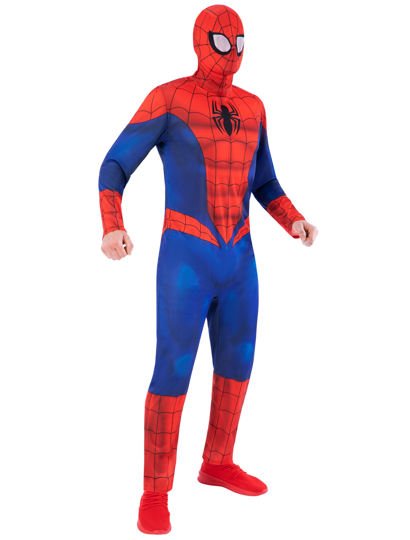 Spider-Man 2-tlg. Herren rot/blau L