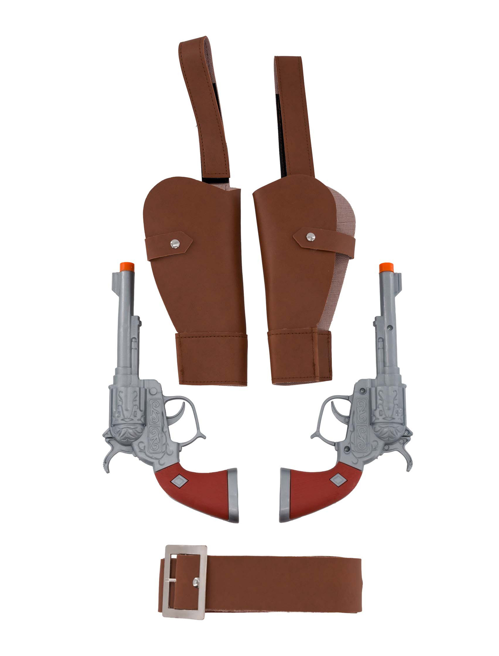 Waffen Set 5-tlg. braun