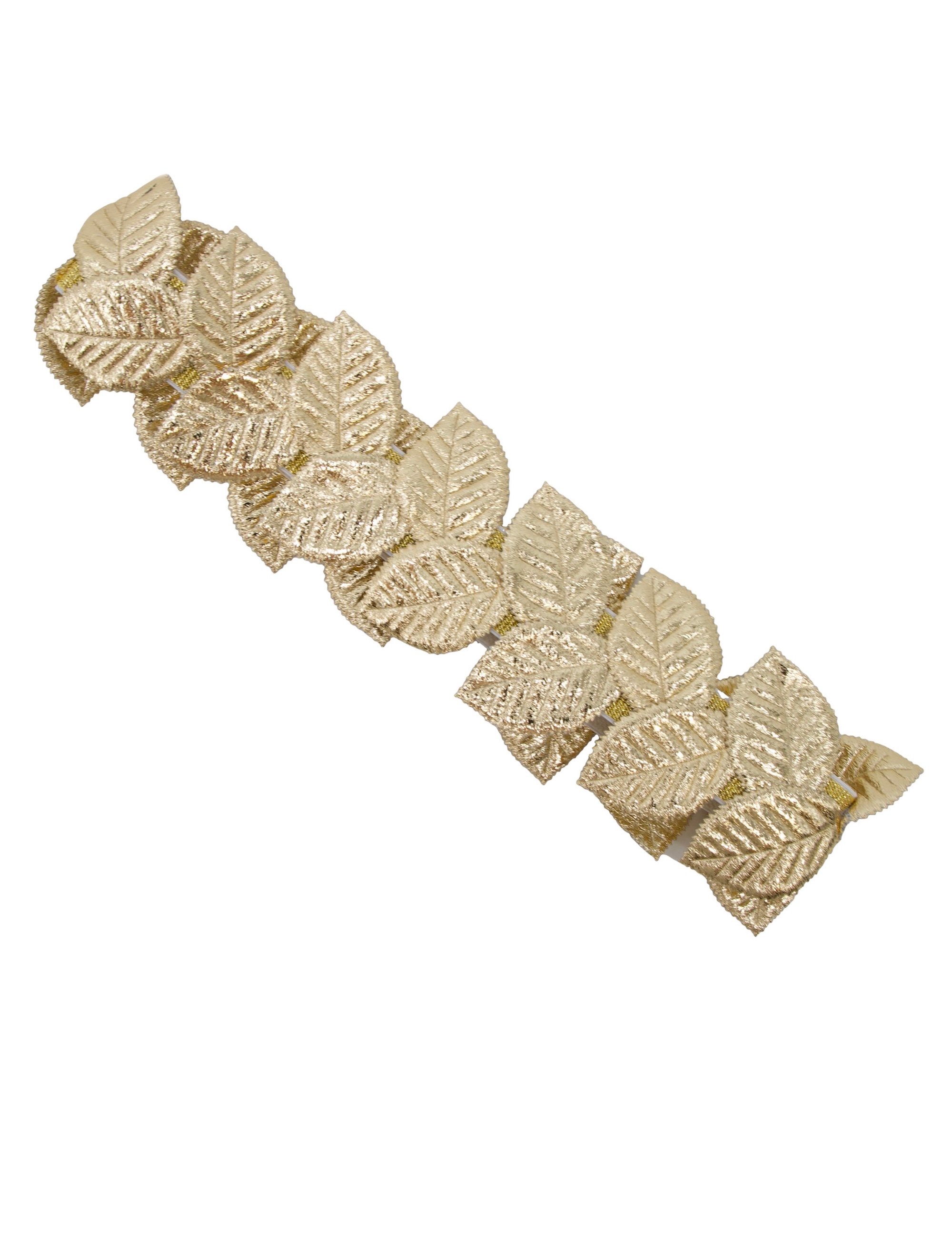 Stirnband Lorbeerkranz  gold