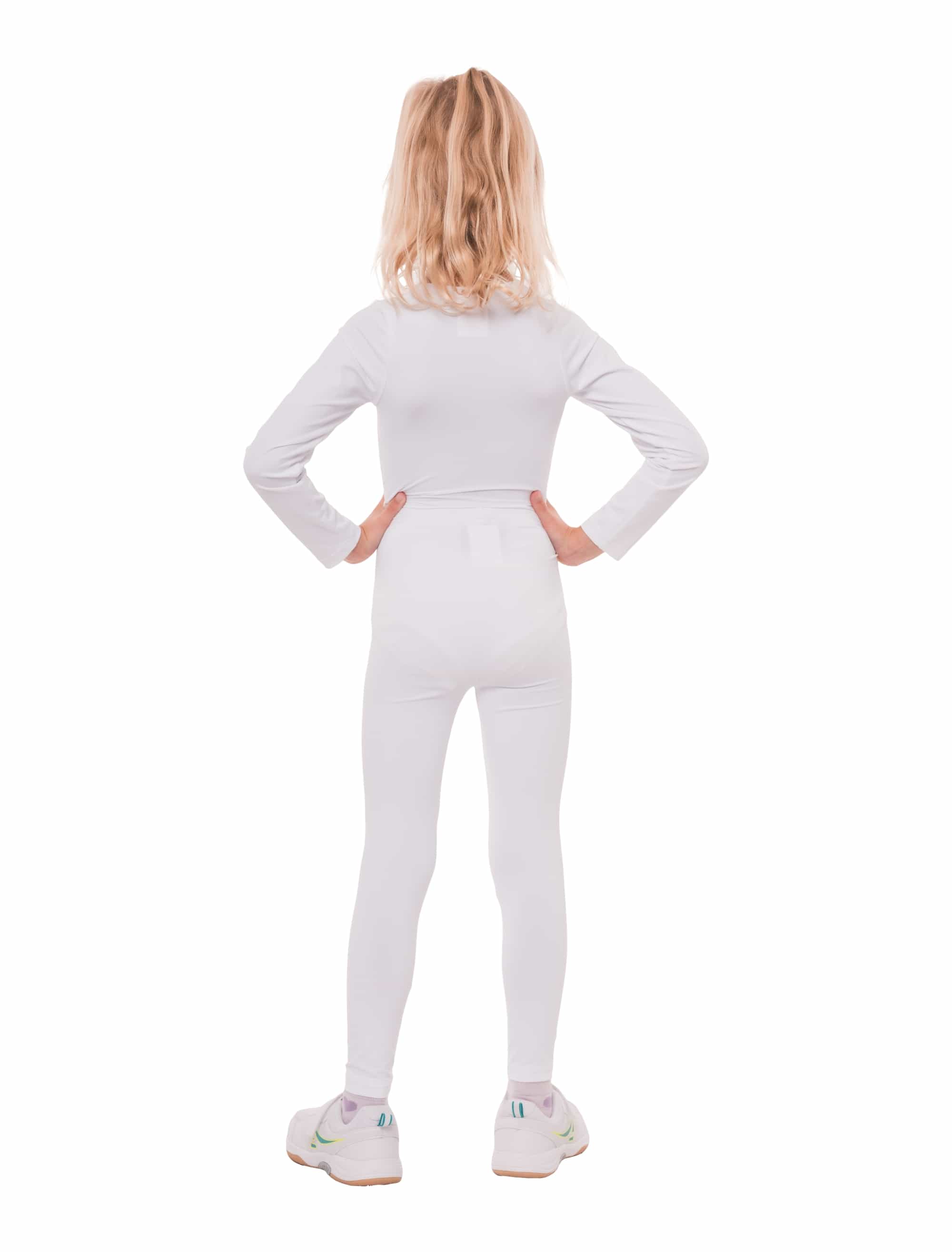 Leggings Kinder weiß 116/128