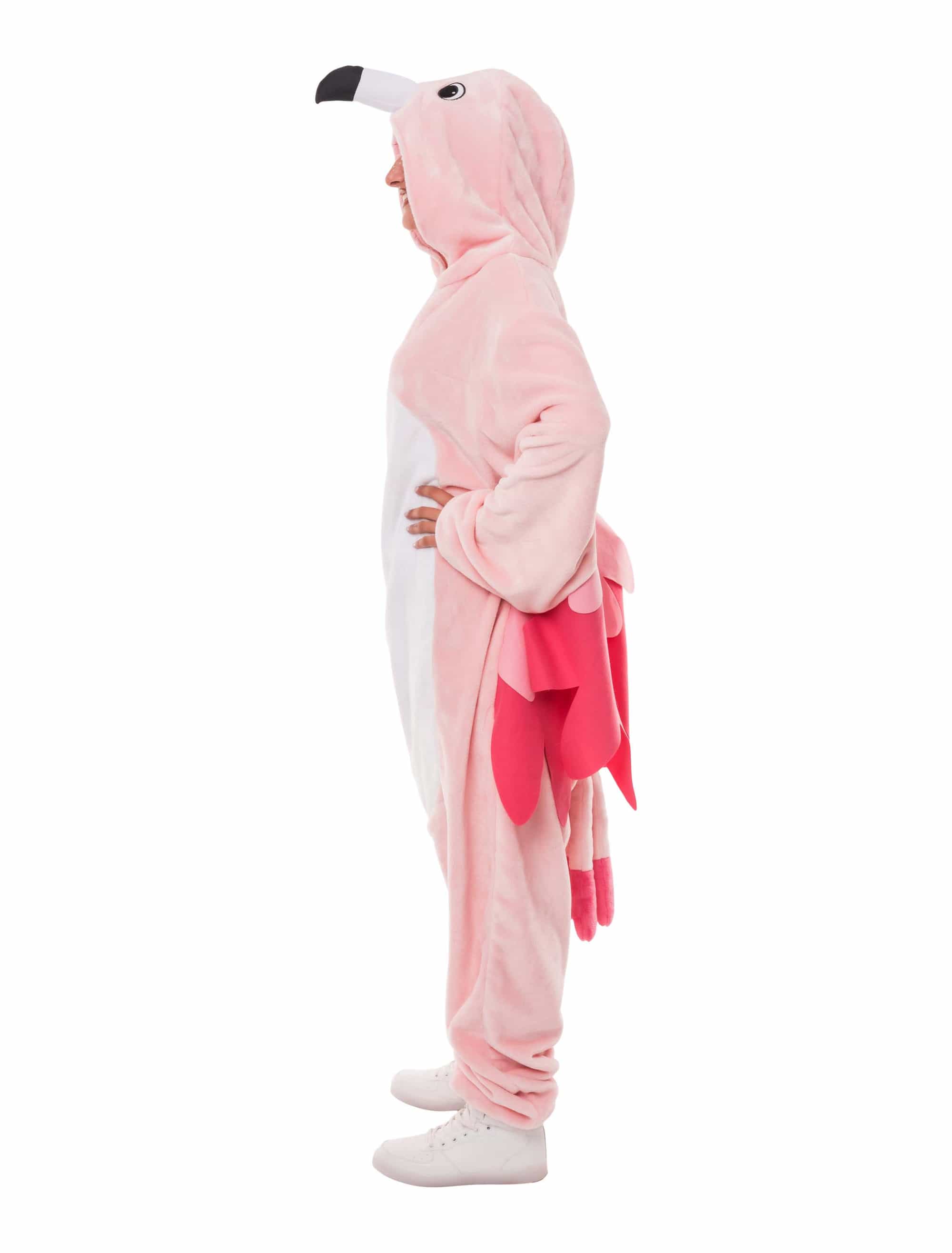 Overall Plüsch Flamingo Damen rosa 40/42