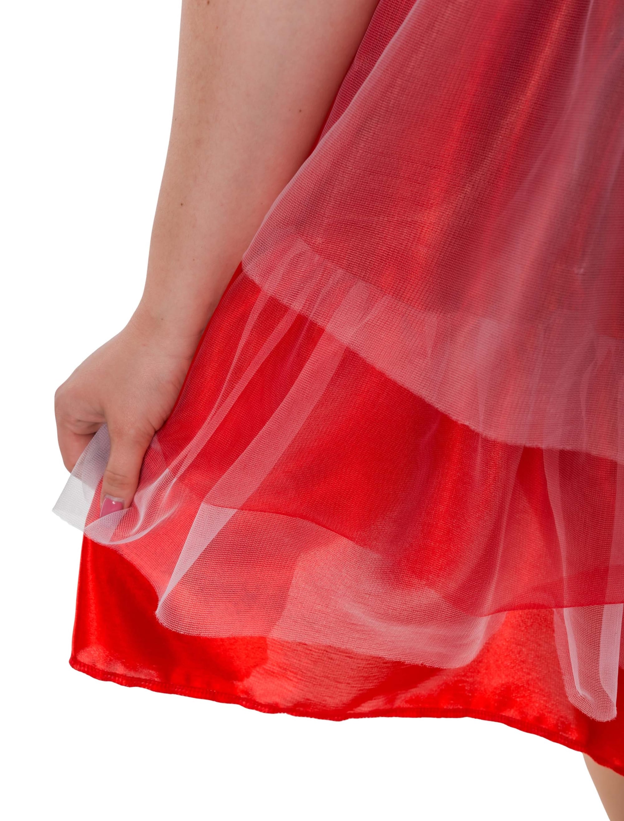 Kleid Kölle Damen rot/weiß 2XL/3XL