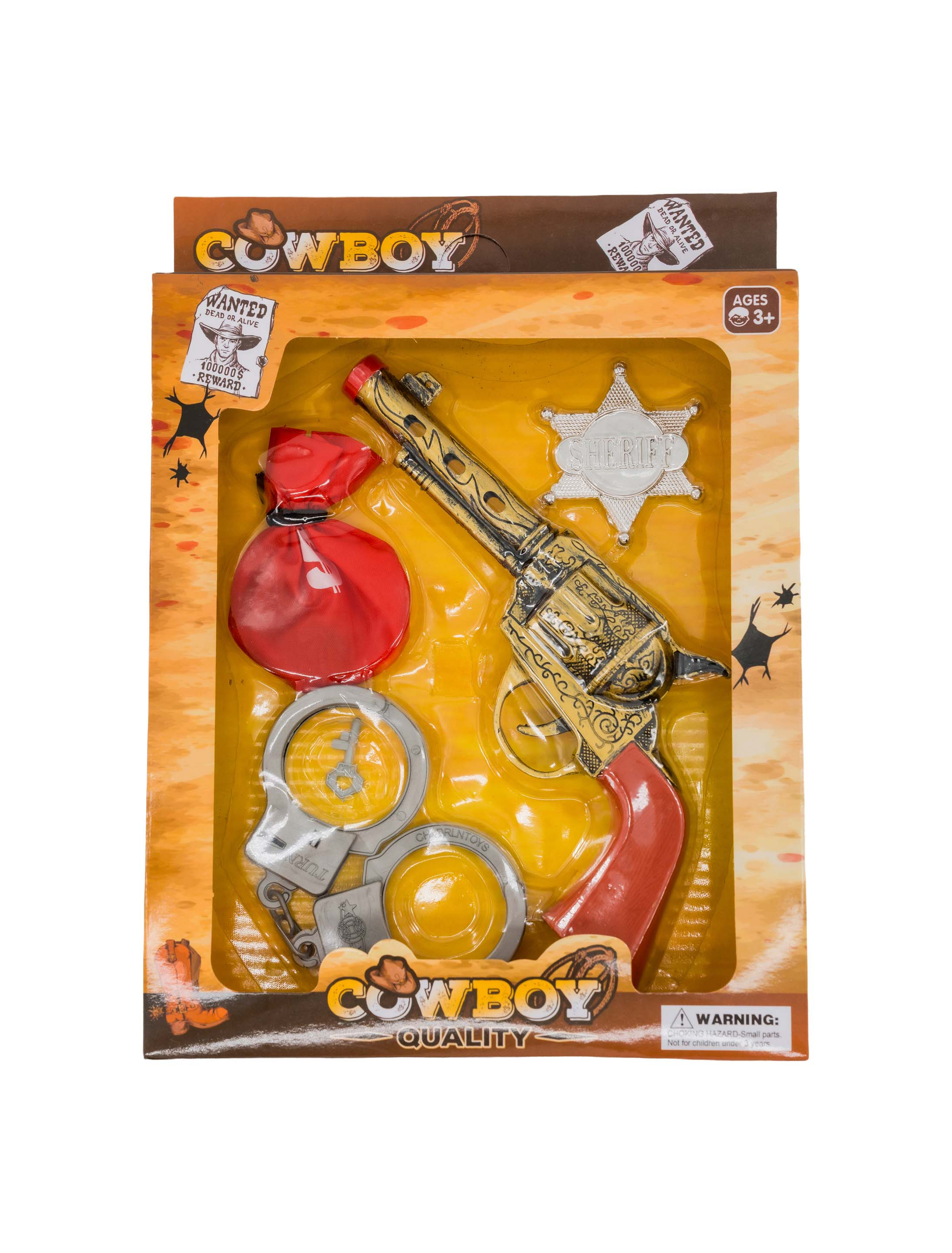Cowboy Set 4-tlg. gold