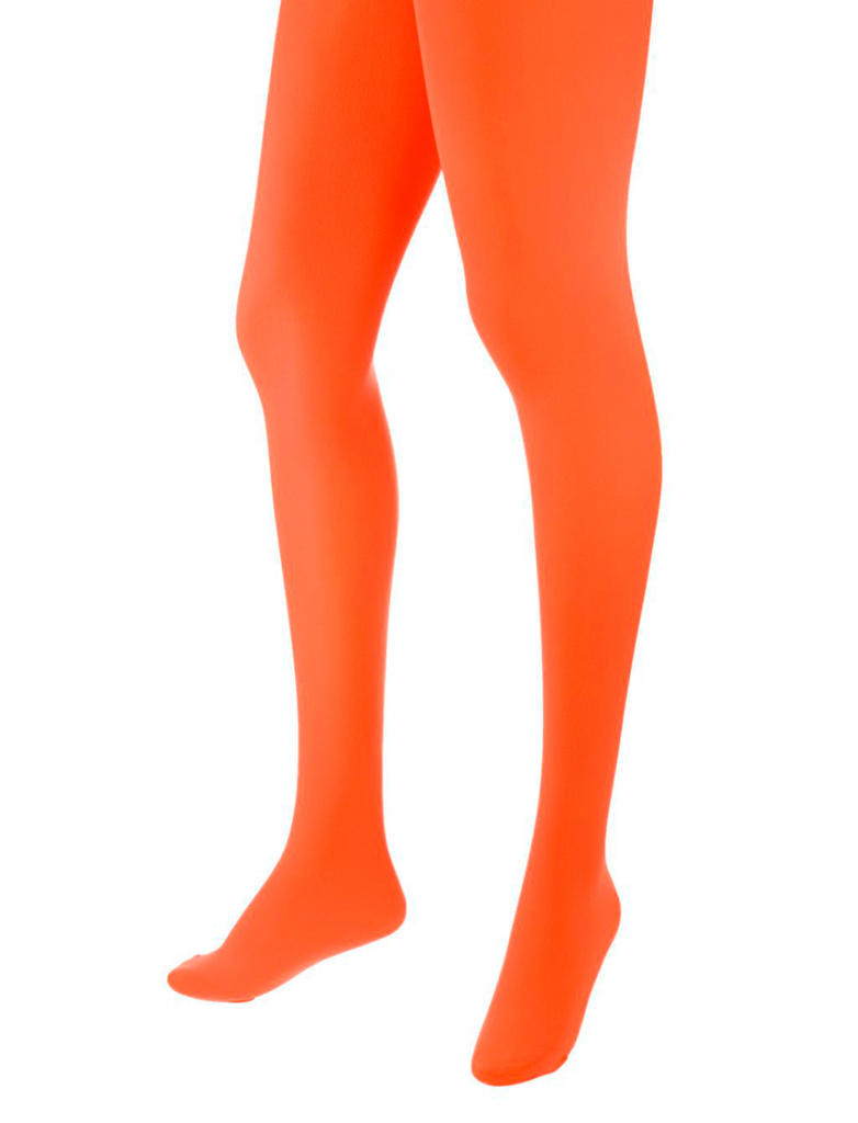 Strumpfhose 60den Damen neonorange one size