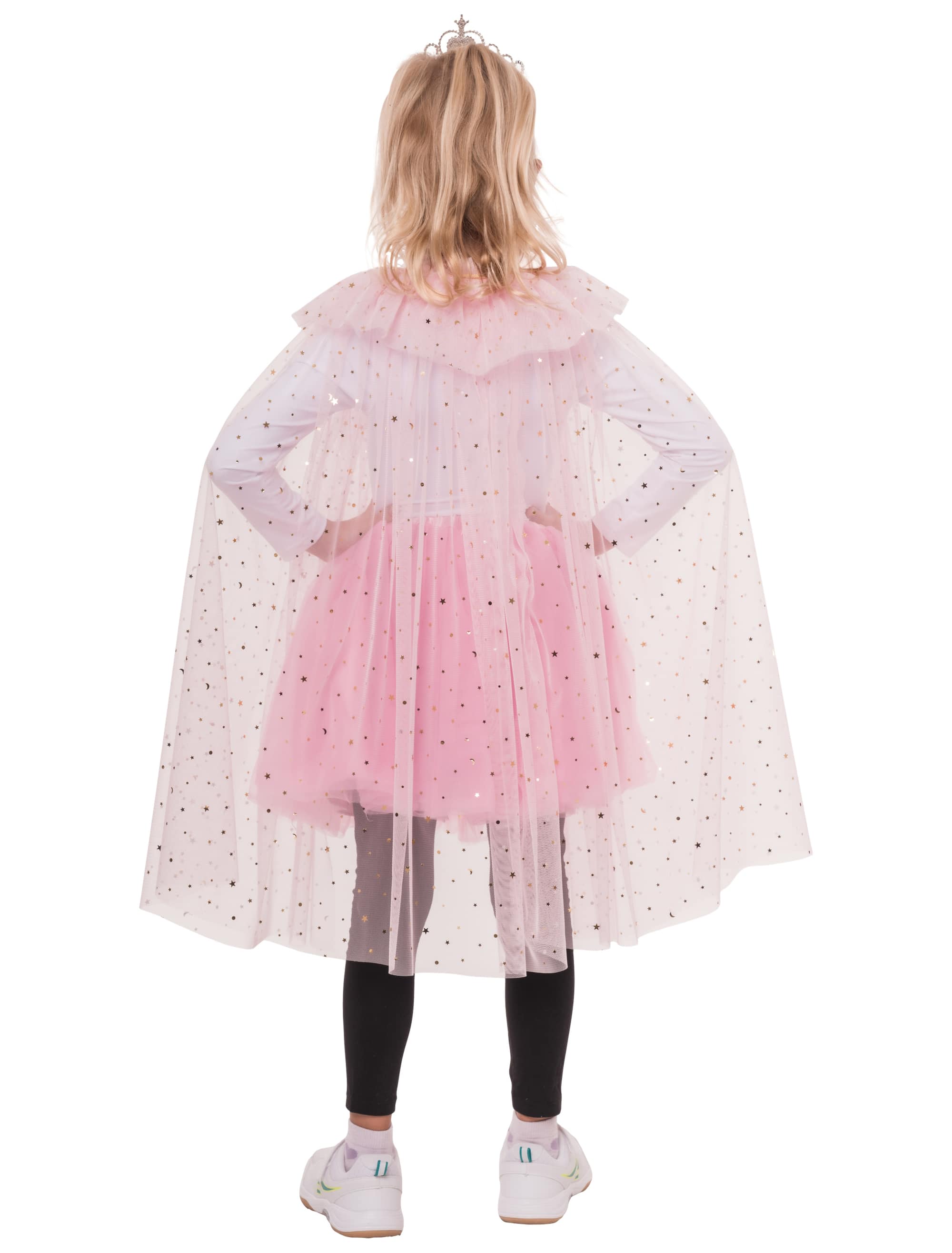 Set Prinzessin 3-tlg. Kinder rosa one size