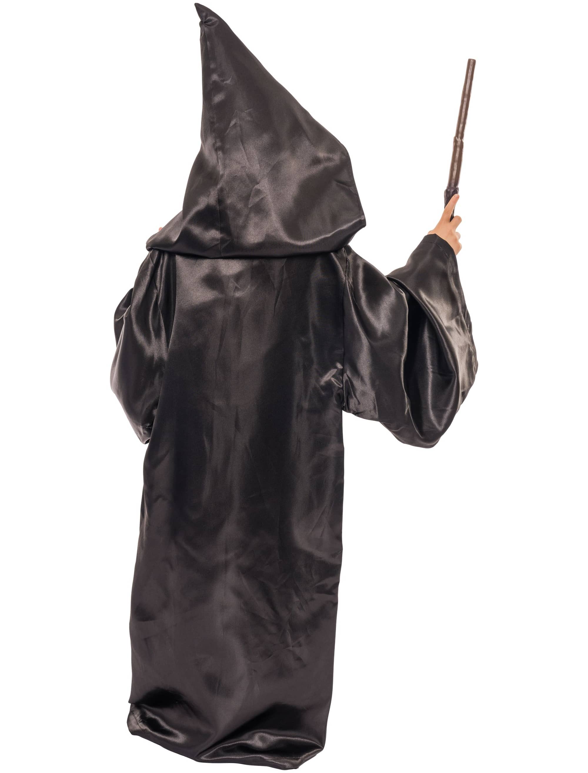 Zauberer Robe schwarz/gelb one size
