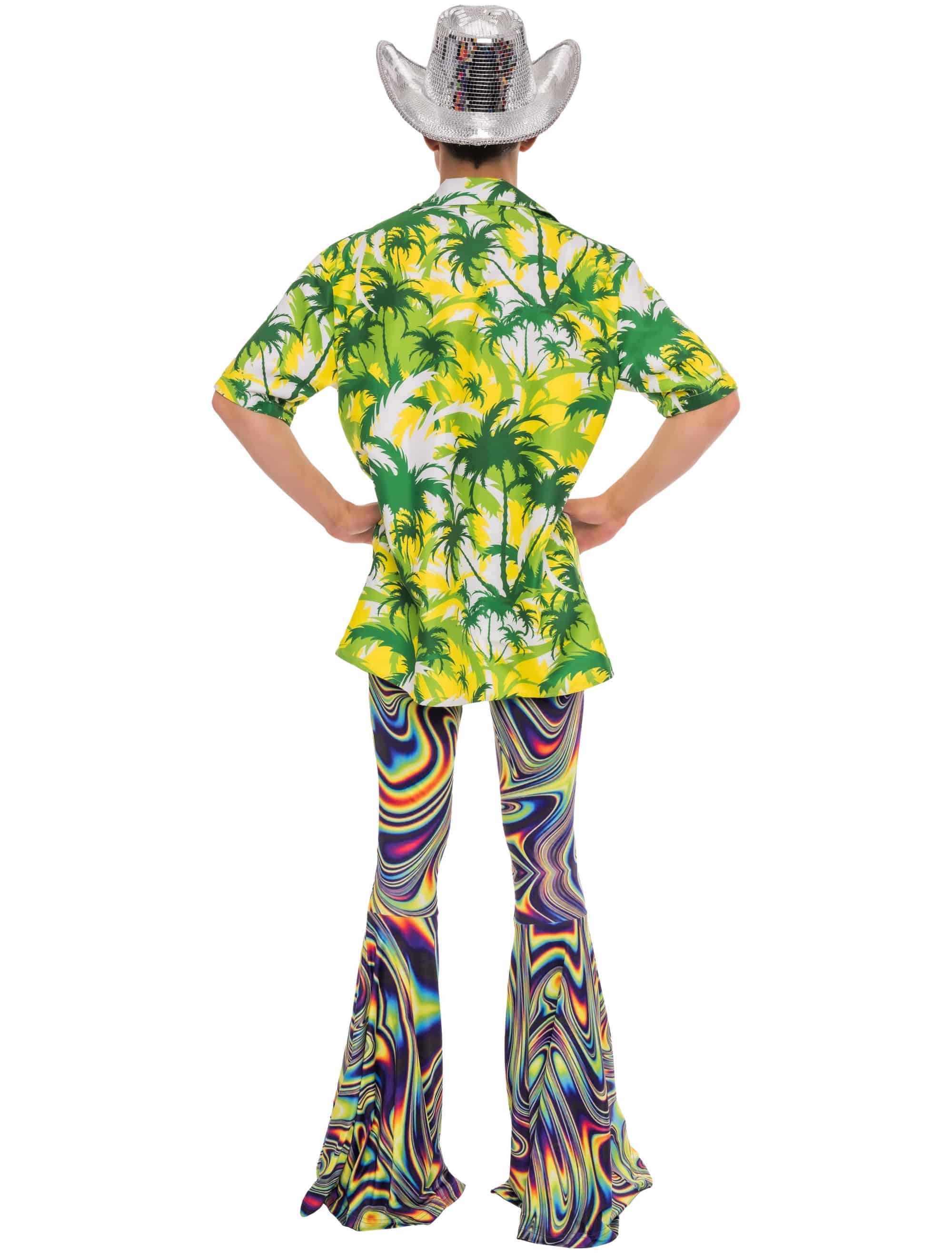 Hawaiihemd Print Herren grün M