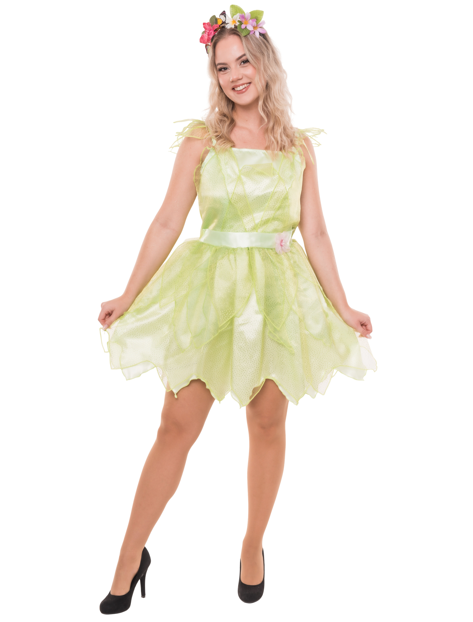 Kleid Fee grün L/XL