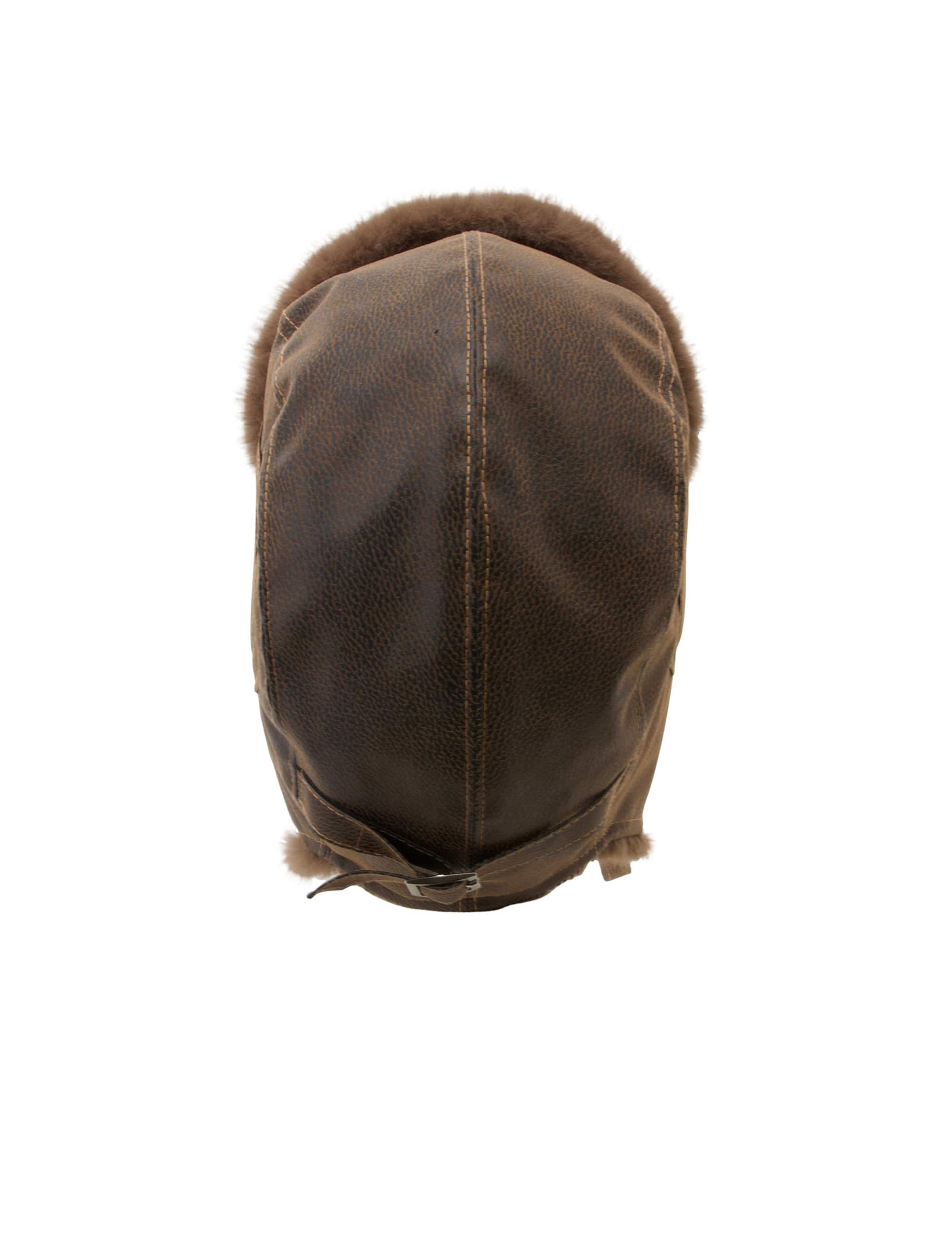 Mütze Pilot braun one size