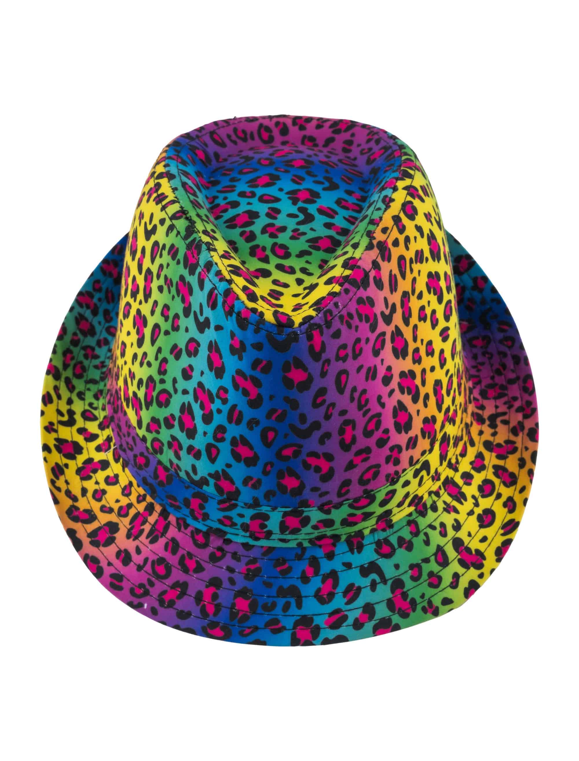 Hut Fedora Leopard bunt one size