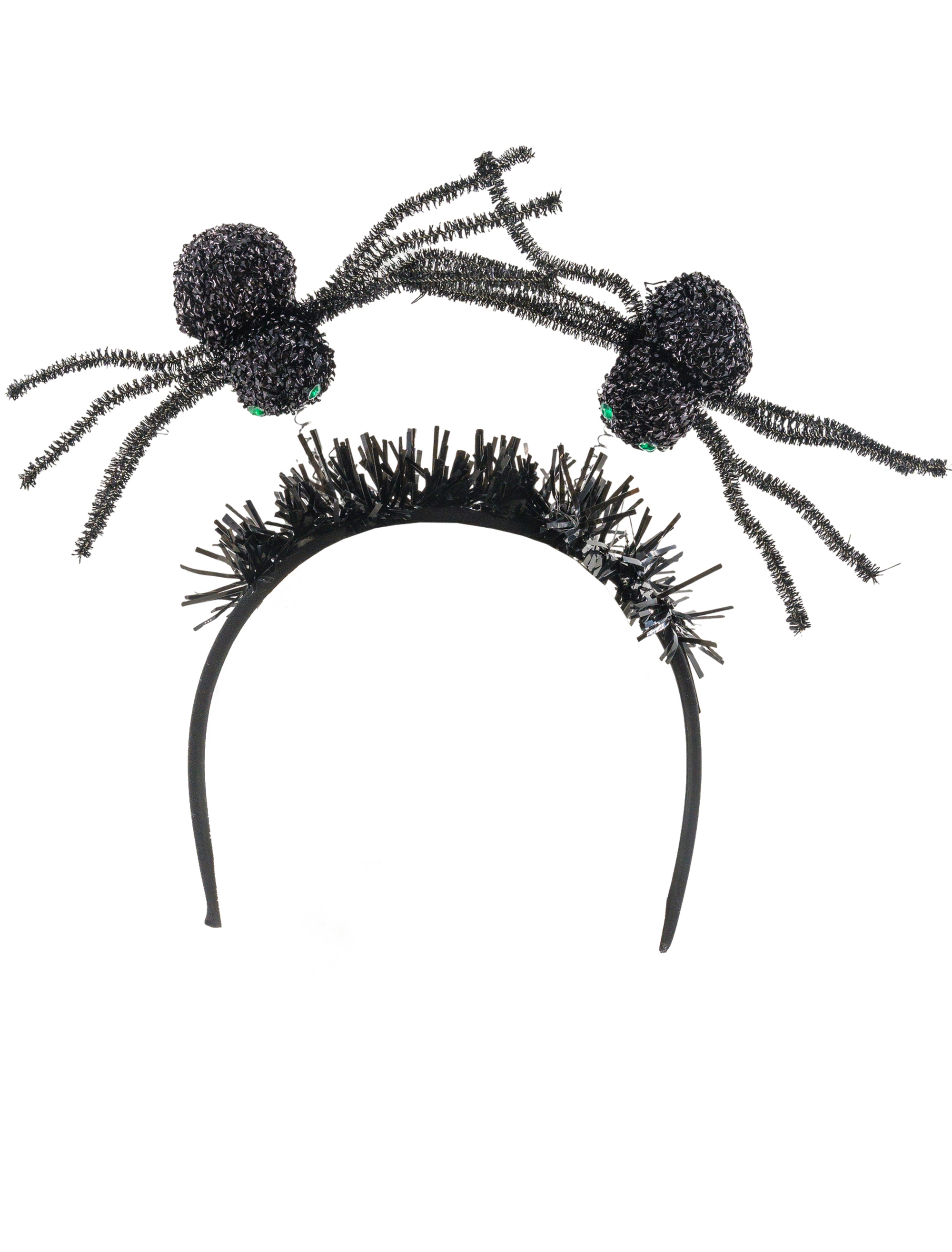 Haarreif Spinnen schwarz