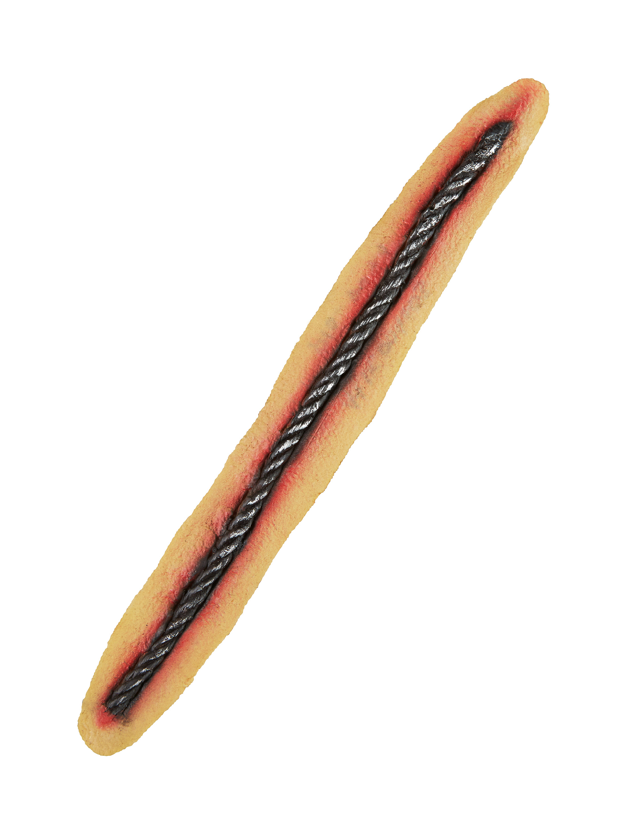 Latexwunde geklebt