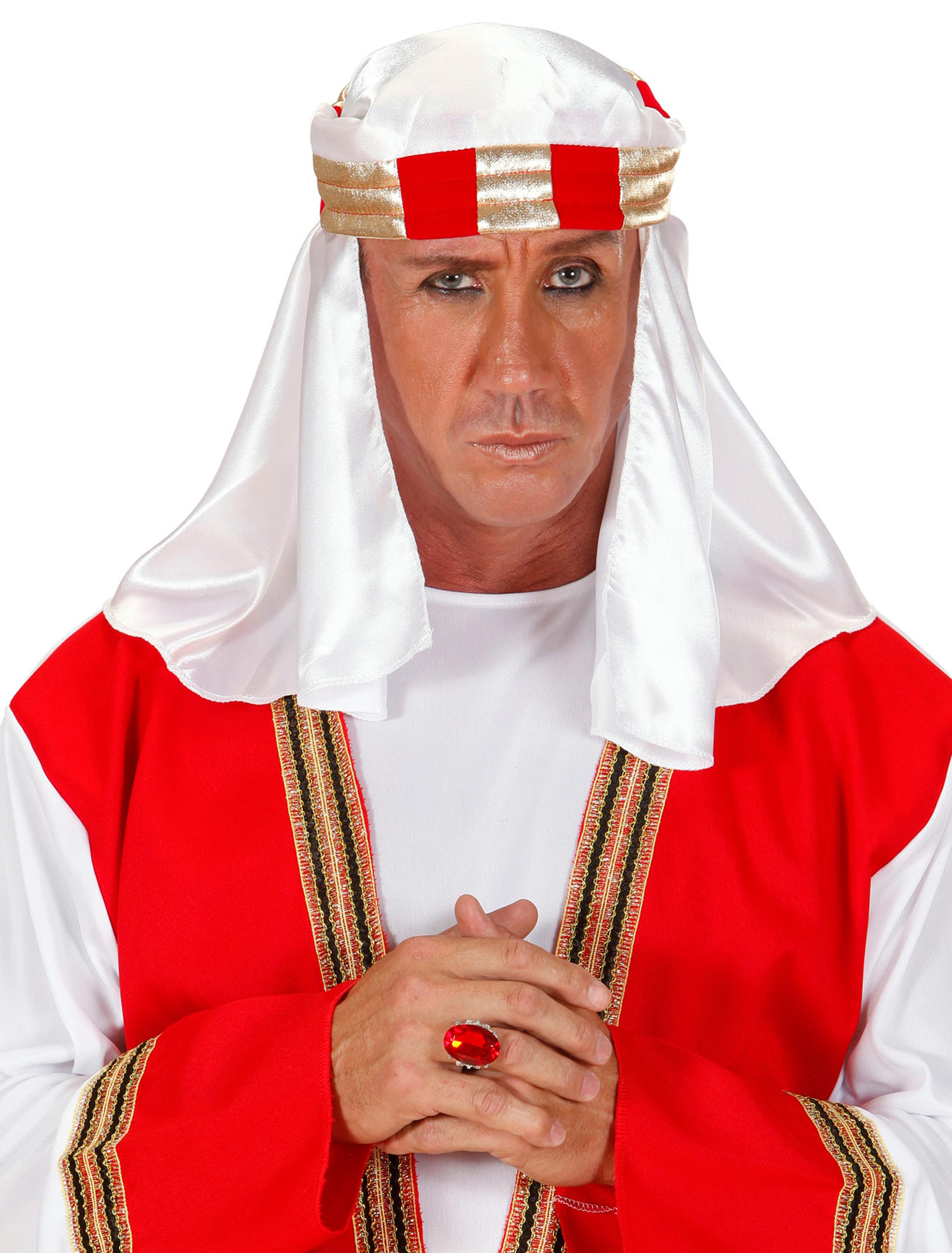 Scheichtuch rot/weiß