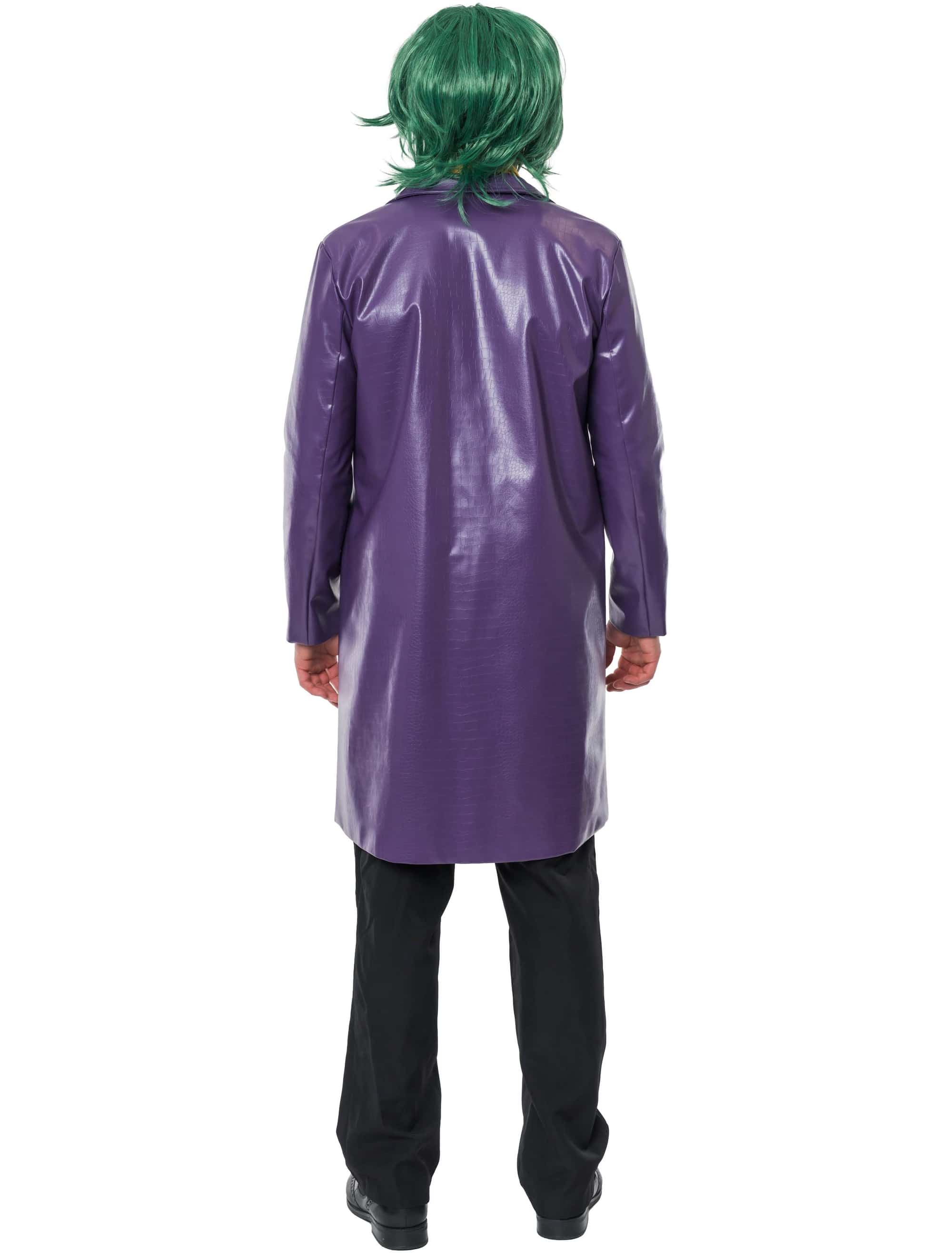 Mantel Schurke Herren lila S/M