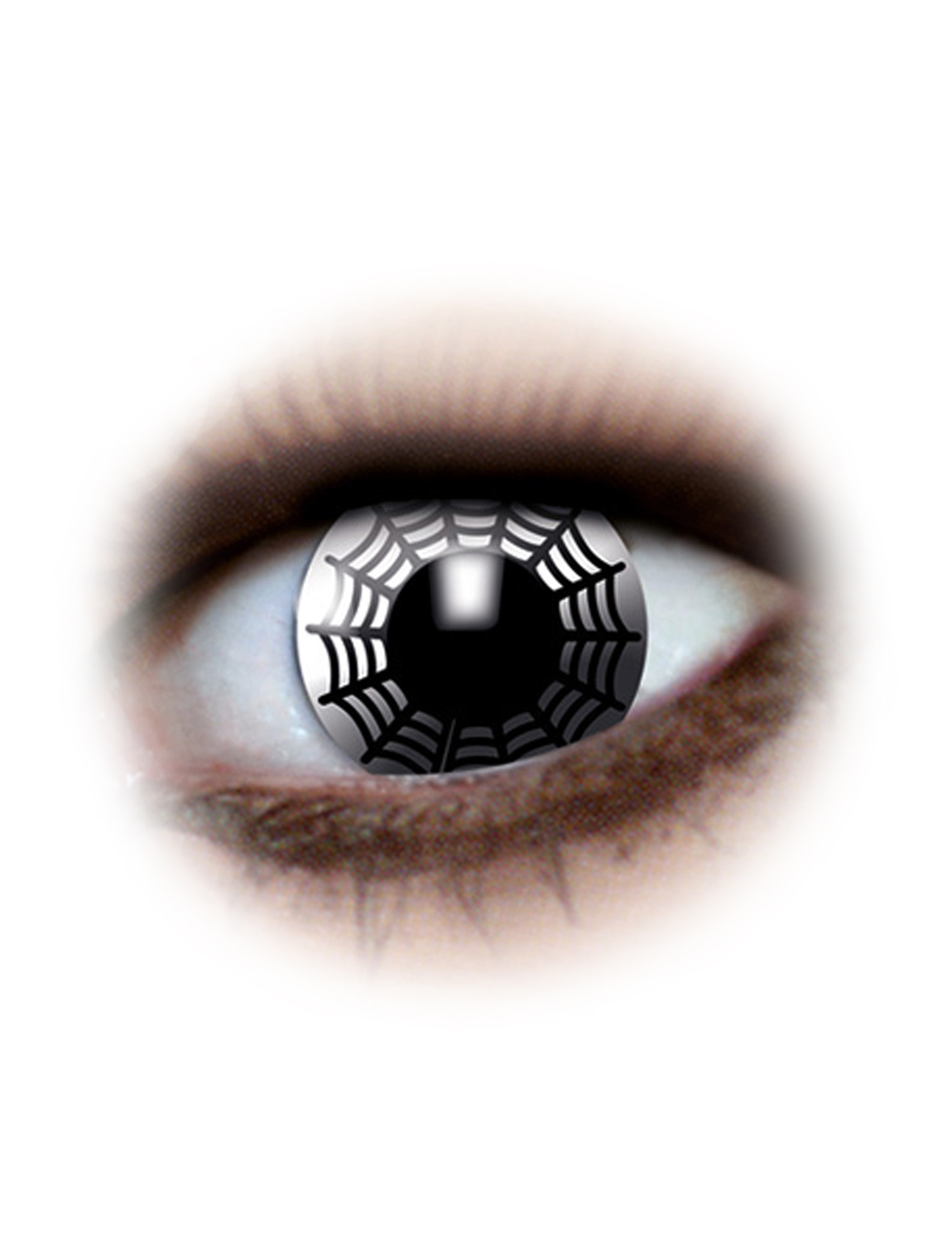 Kontaktlinsen White Spider