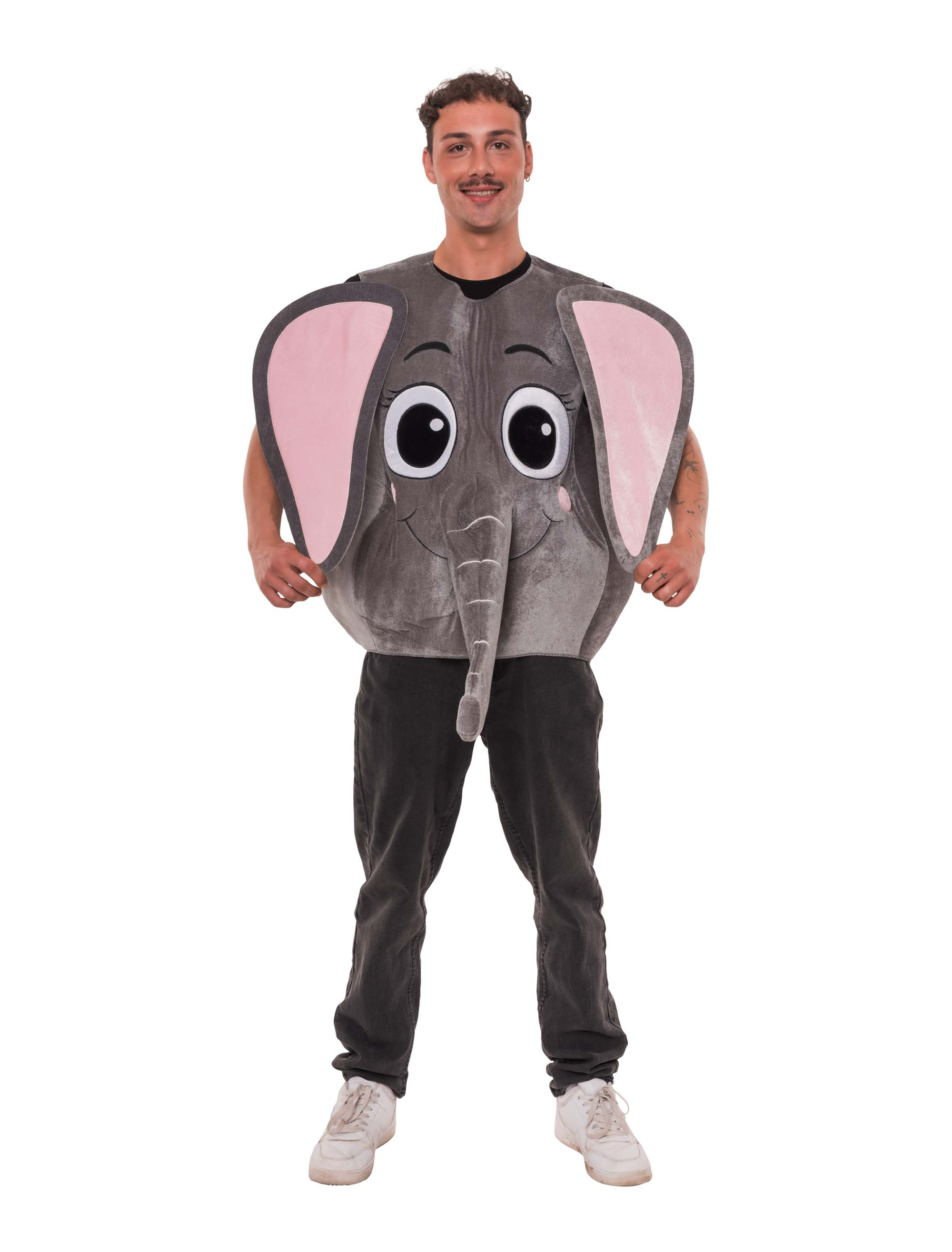 Kostüm Elefant grau one size