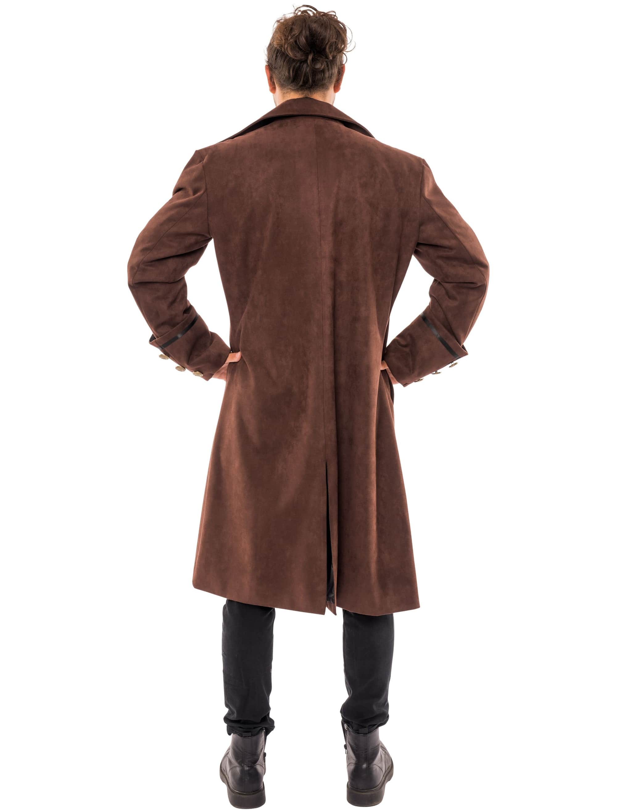 Mantel Pirat Herren braun L/XL