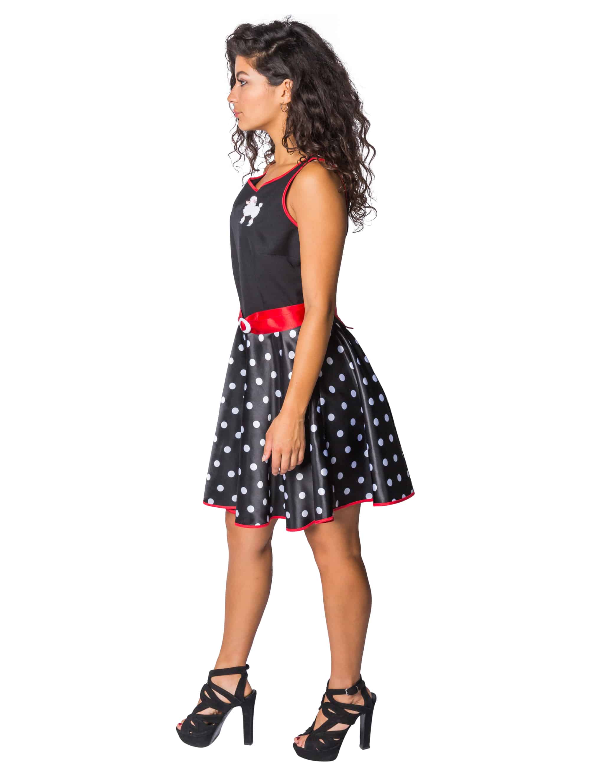 Kleid Rock 'n' Roll kurz schwarz XS
