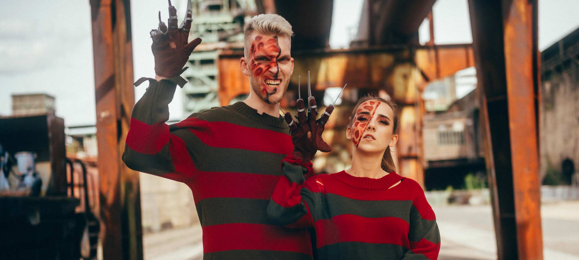 Partnerkostüm Nightmare Duo