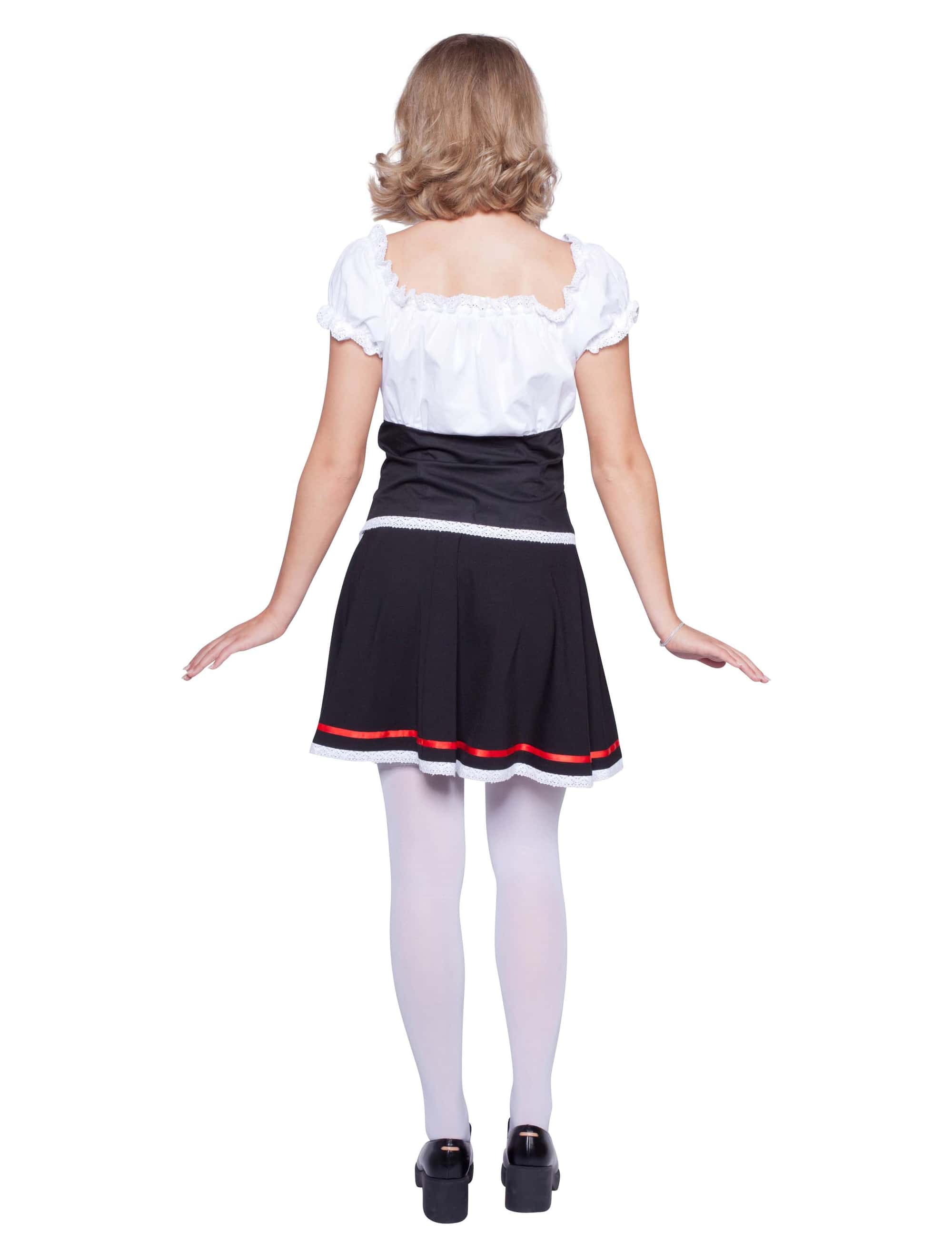 Rotkäppchen 3-tlg. Damen rot 44