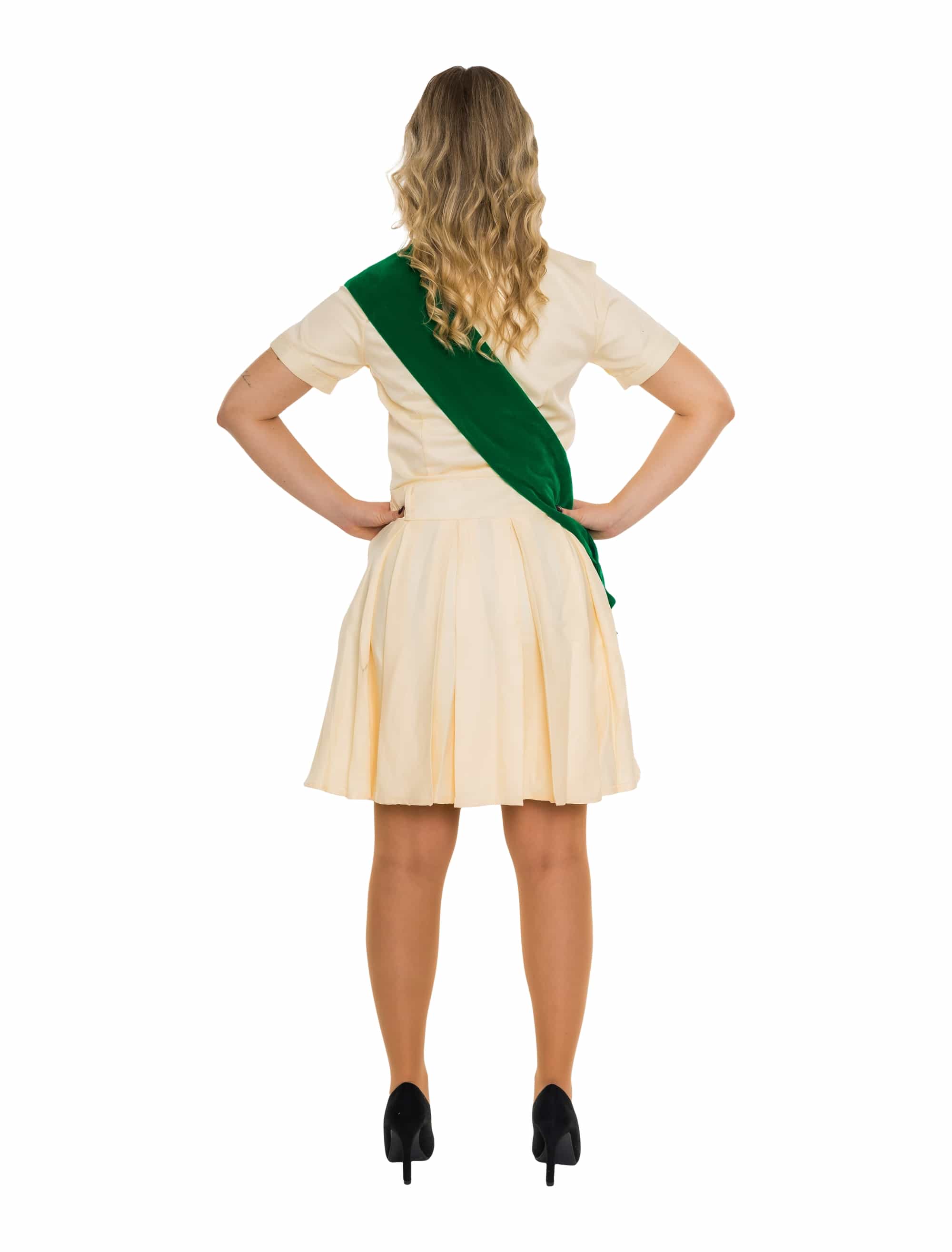 Kleid Pfadfinderin 2-tlg. Damen beige 2XL