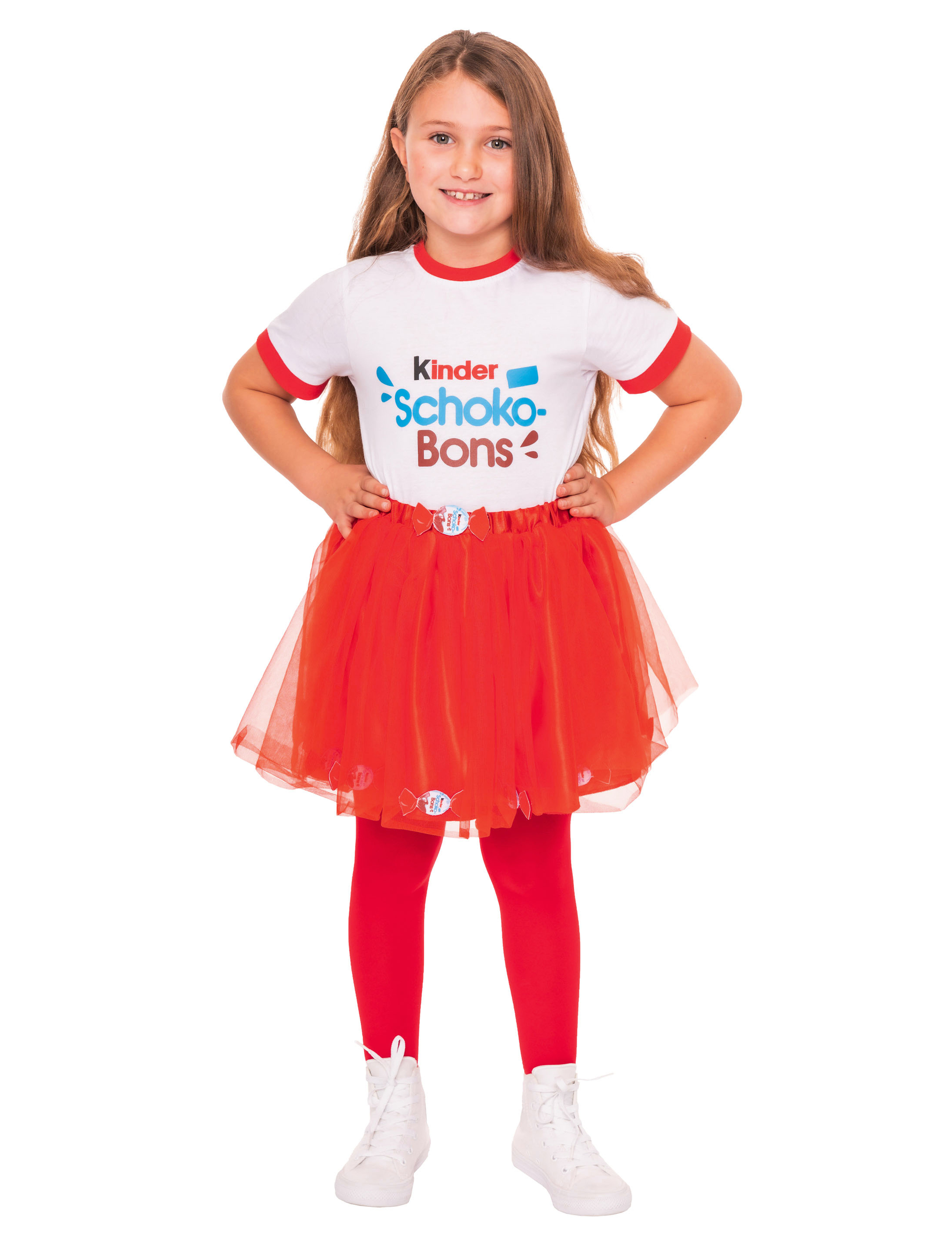 Petticoat kinder Schoko-Bons Kinder rot 104-116