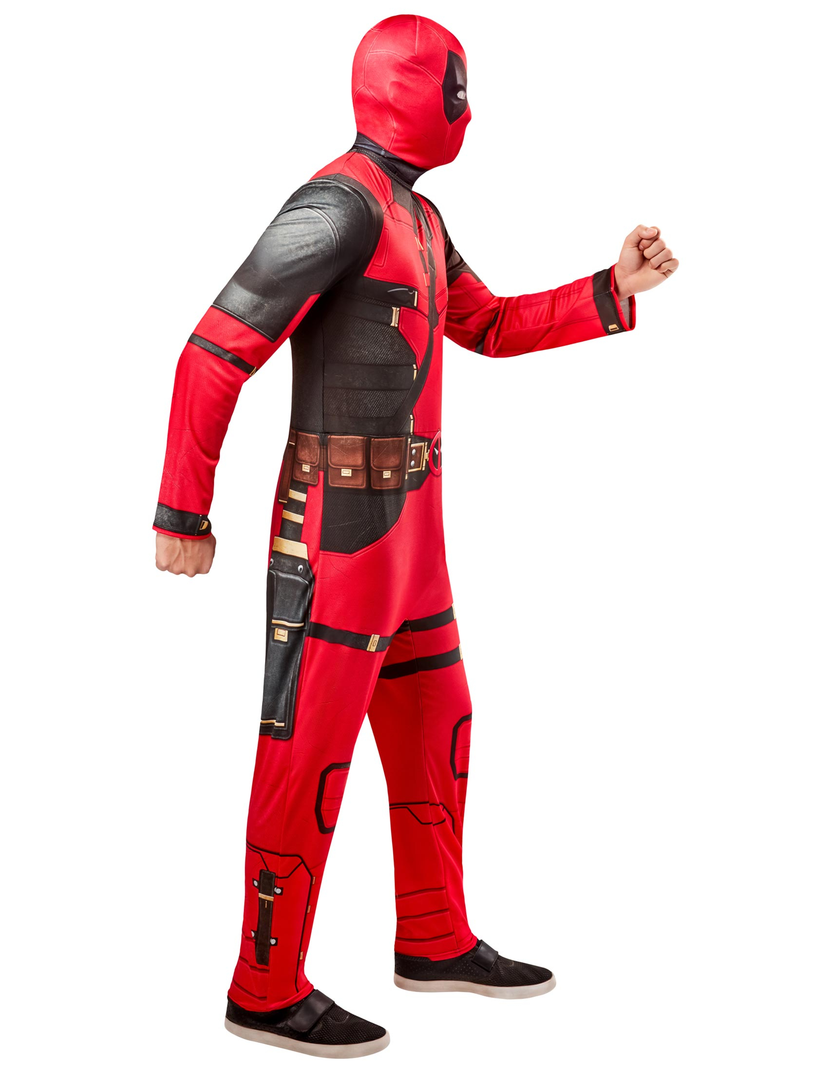 Deadpool 2-tlg. Herren rot/schwarz M