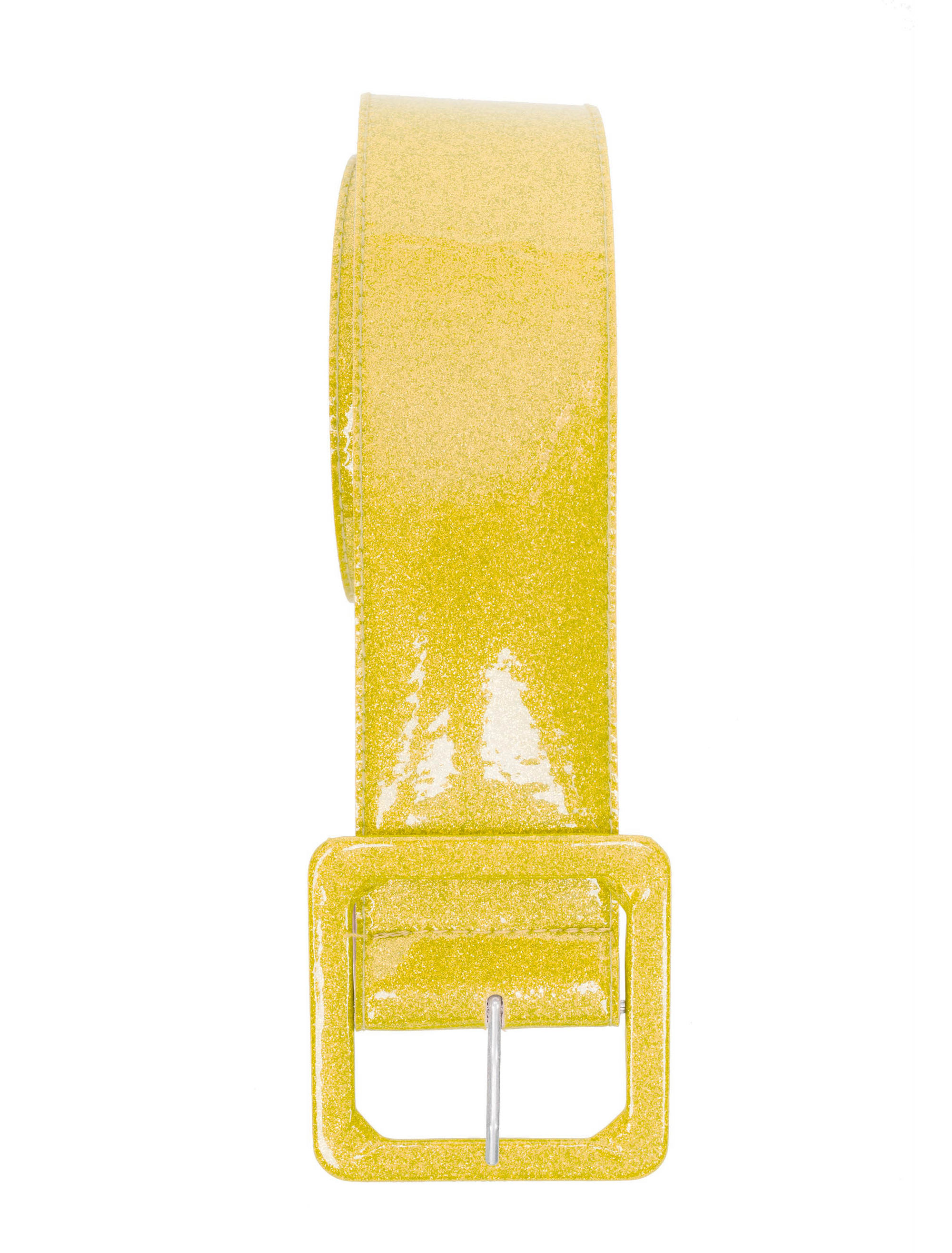 Gürtel Glitzer neongelb one size