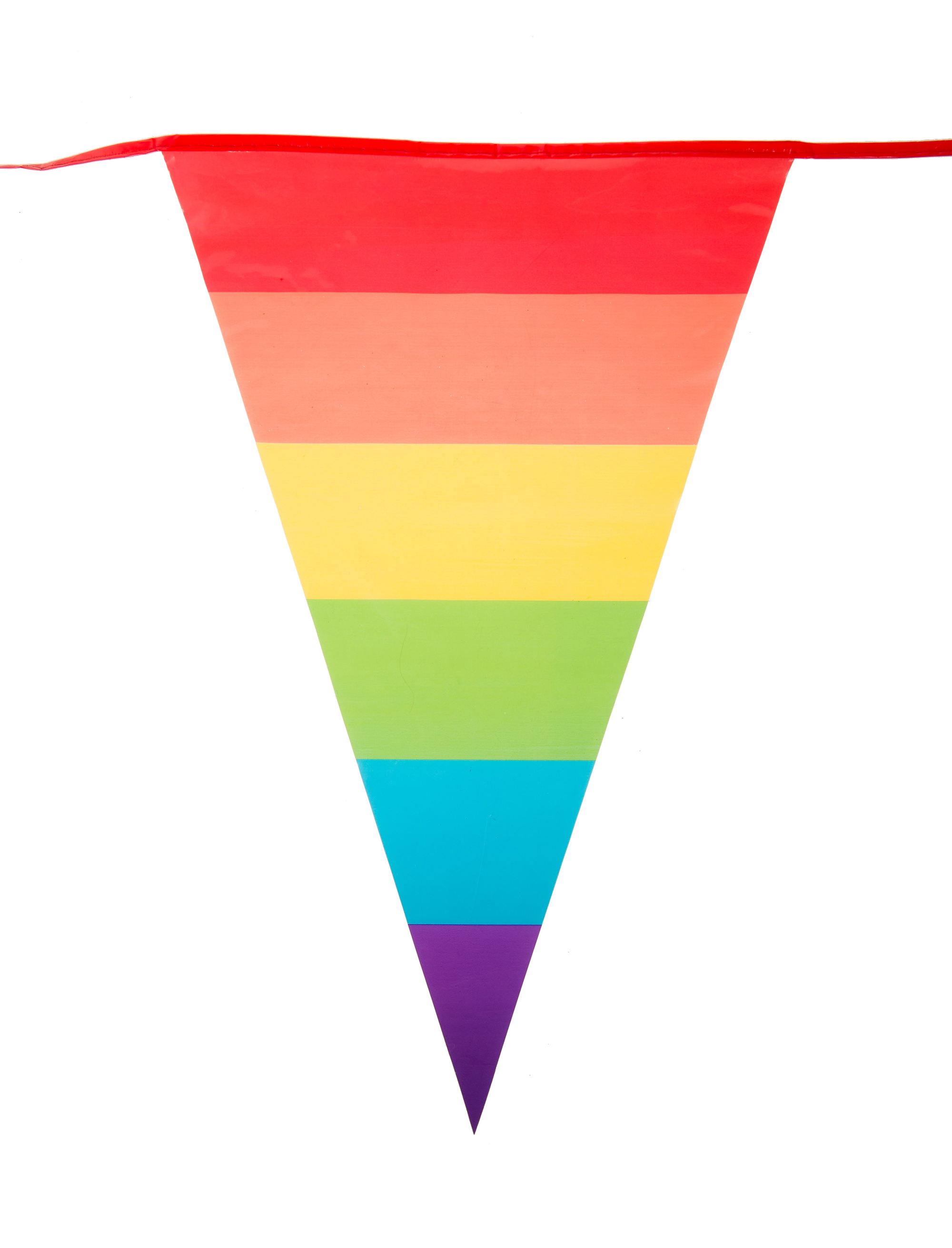 Wimpelkette Regenbogen 8m