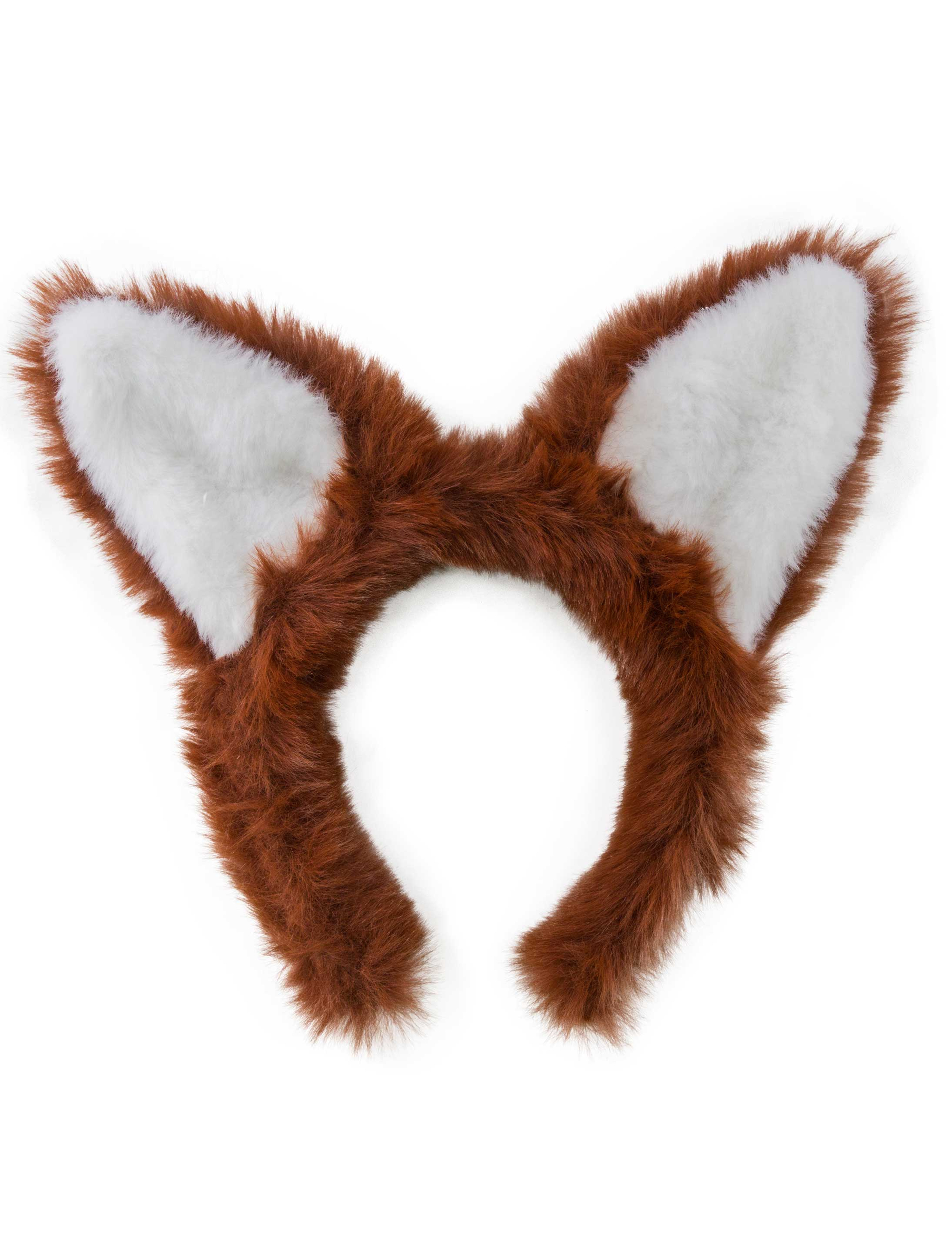 Haarreif Fuchs rotbraun