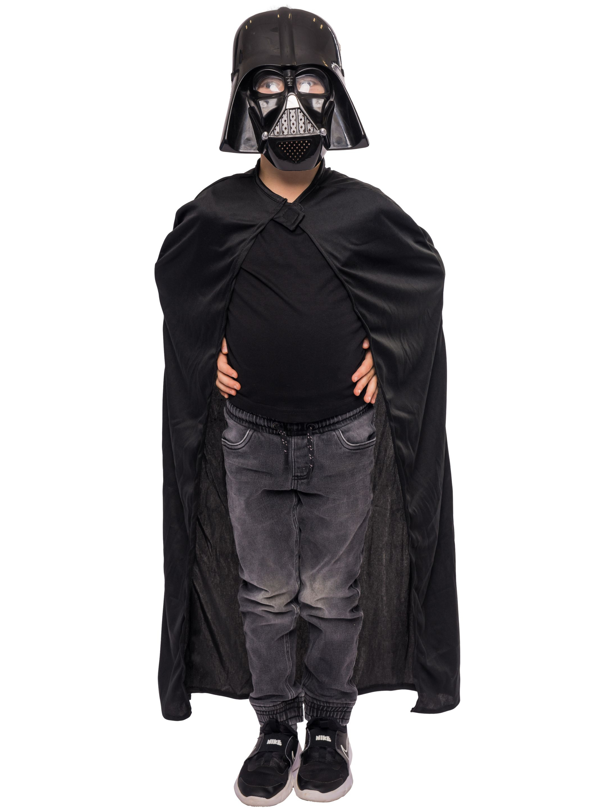 Darth Vader 2-tlg. Kinder schwarz Standard - STD