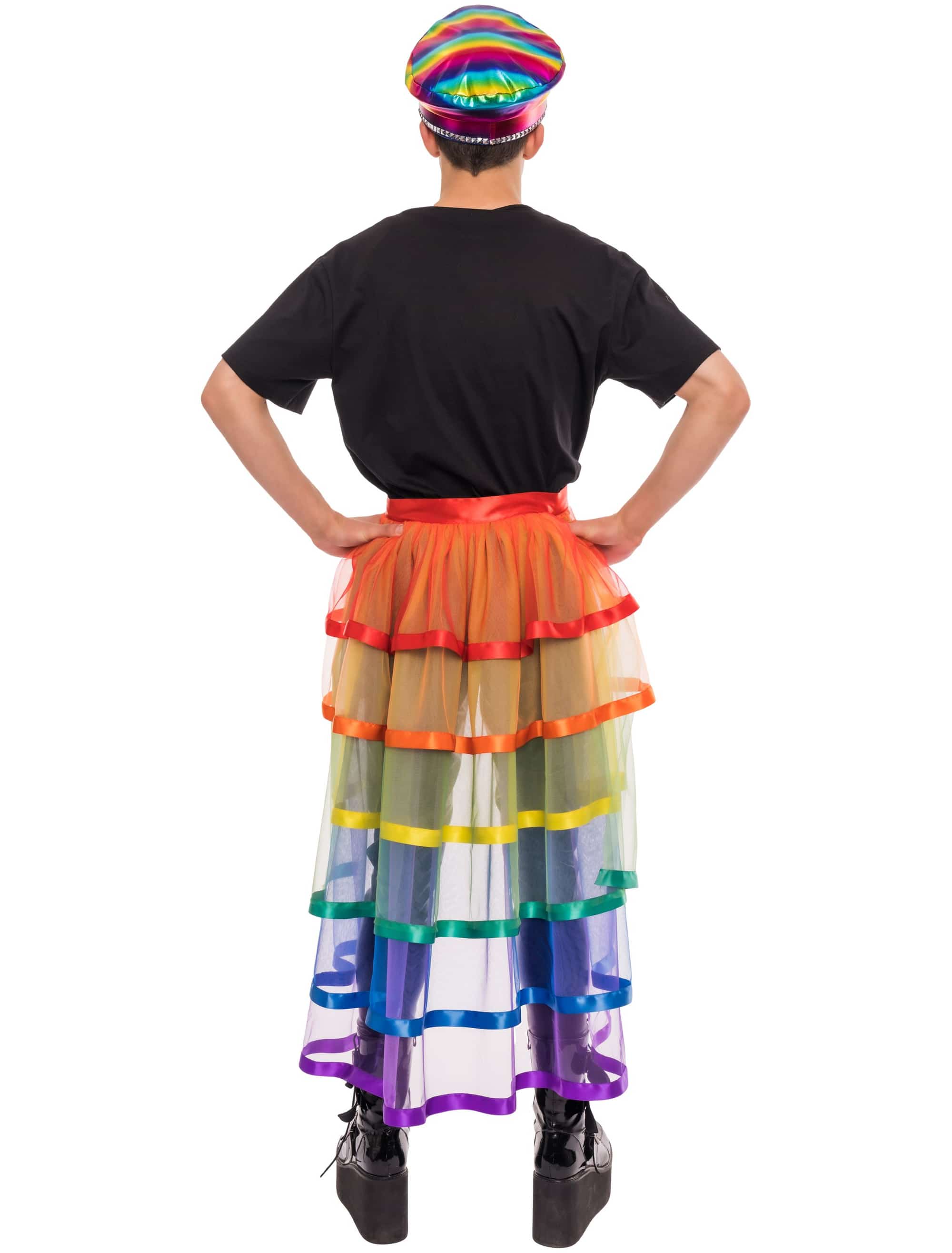T-Shirt Pride Herren schwarz S