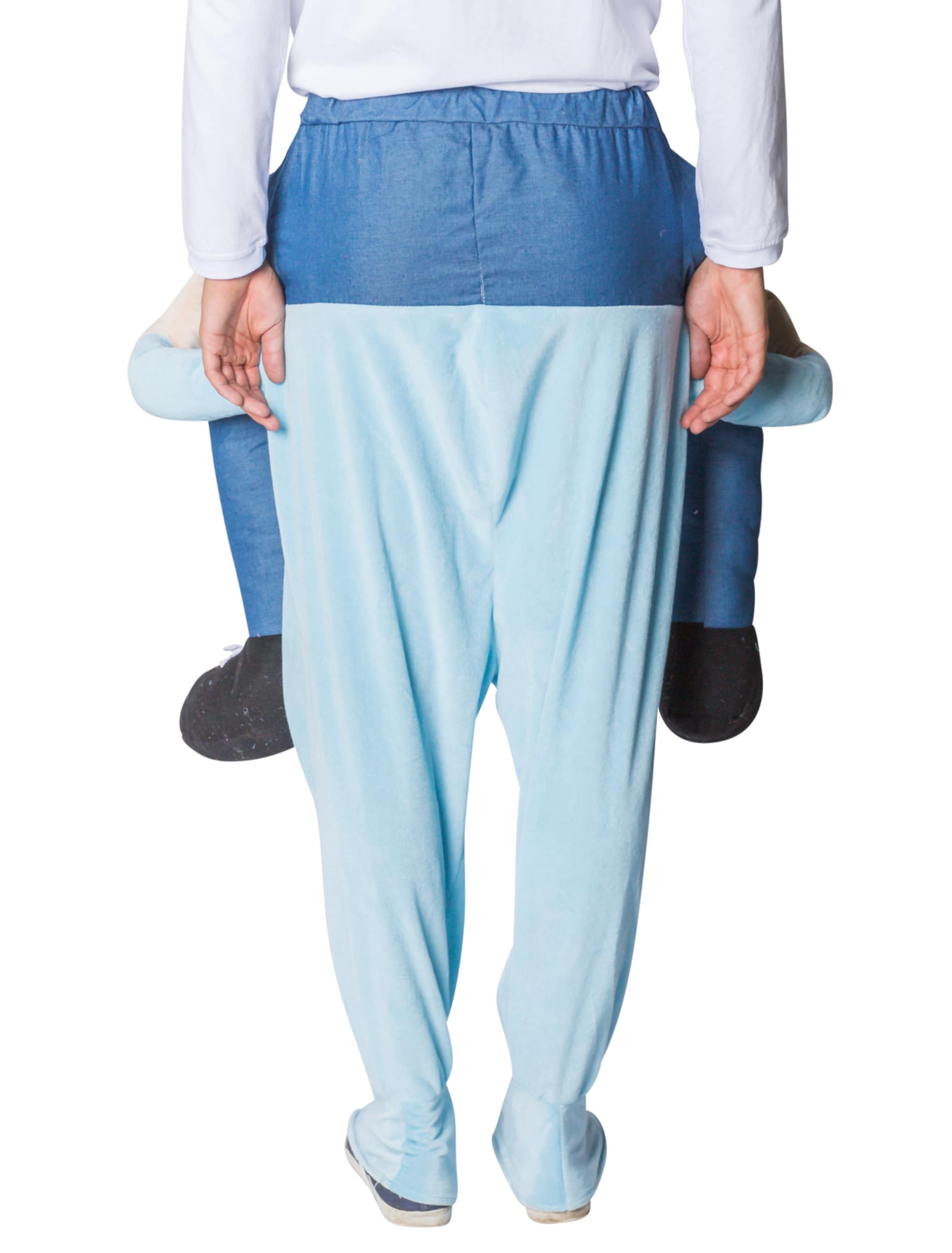 Kostüm Huckepack Baby hellblau one size