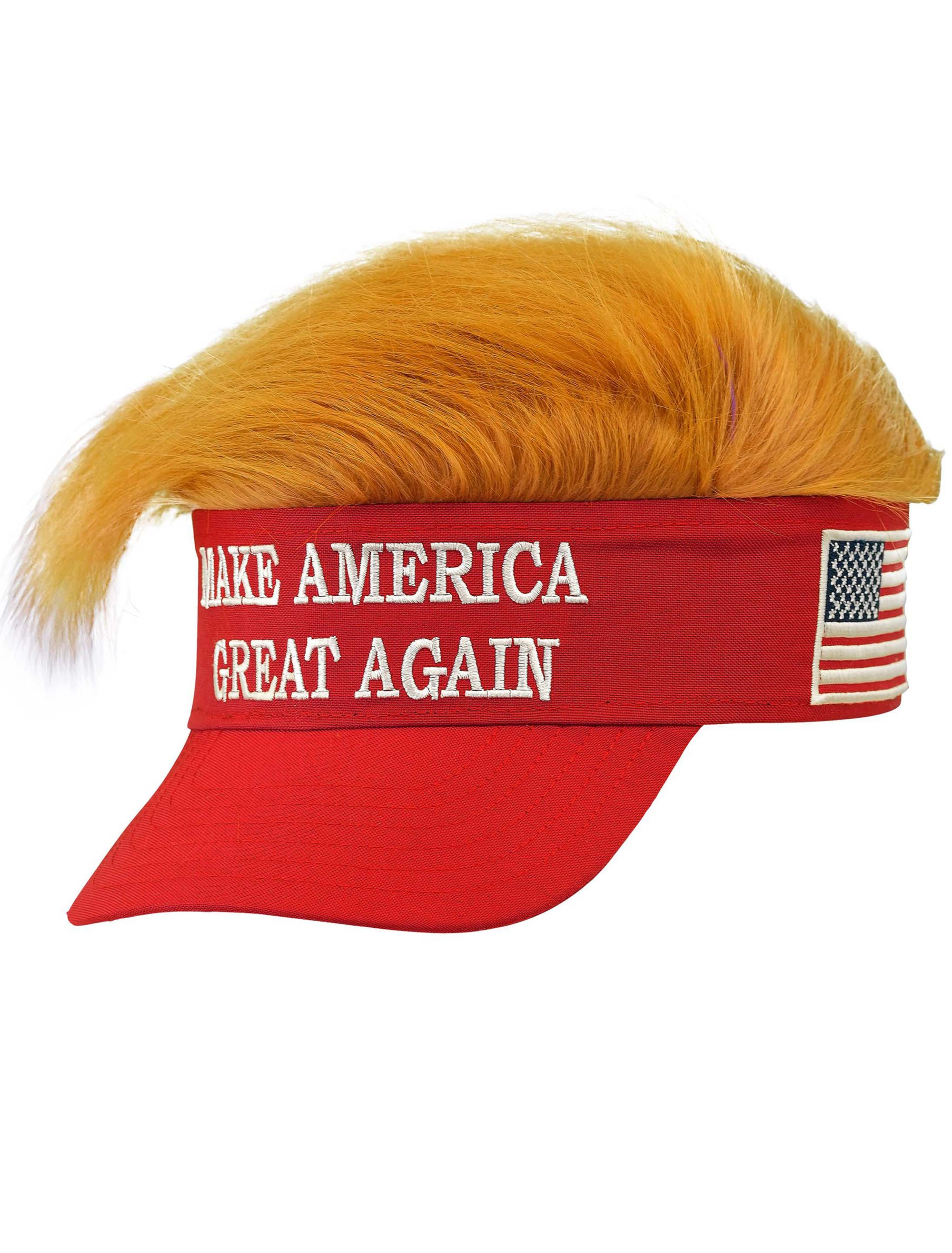 Schirmmütze Make America great again rot/gelb one size
